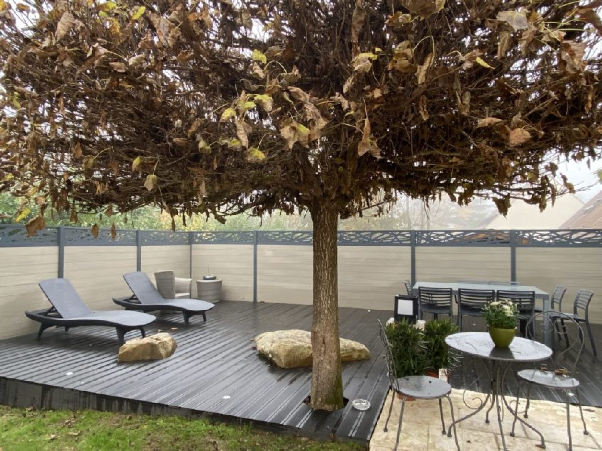 Création de terrasse