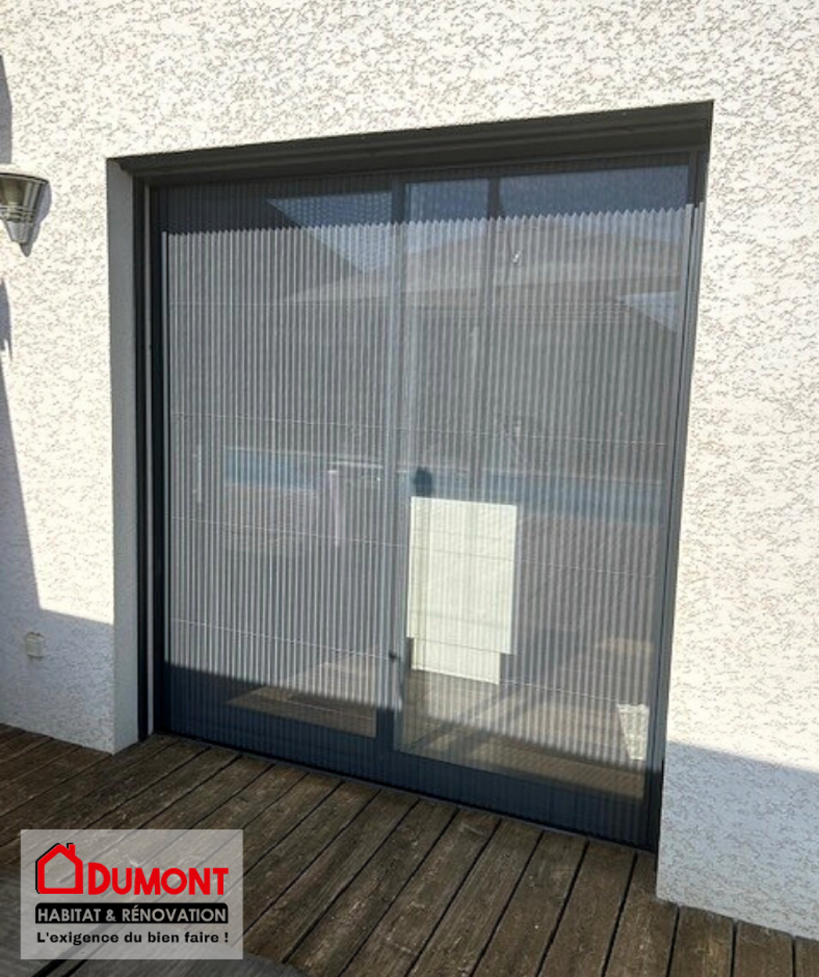 Installation de moustiquaire