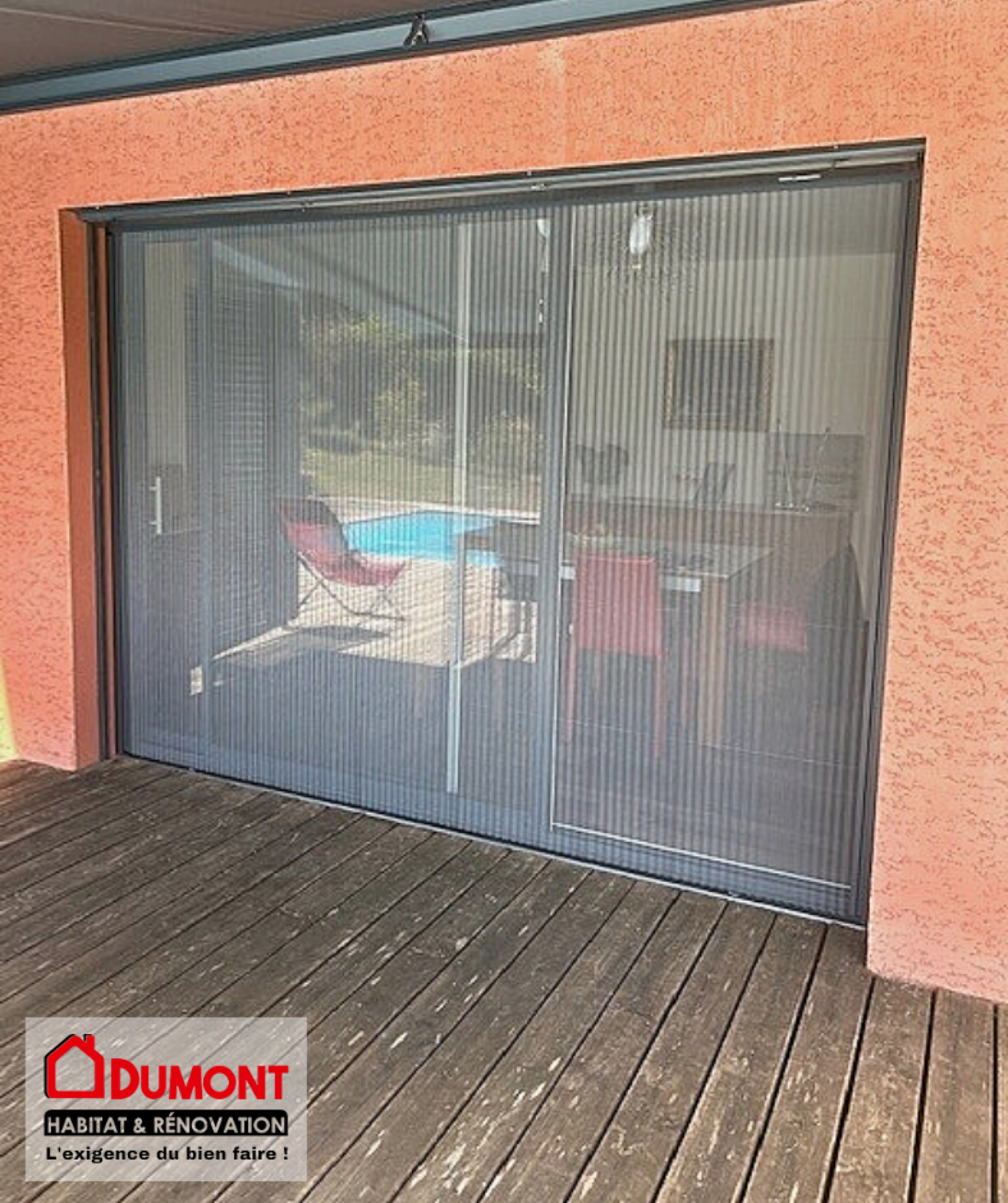 Installation de moustiquaire