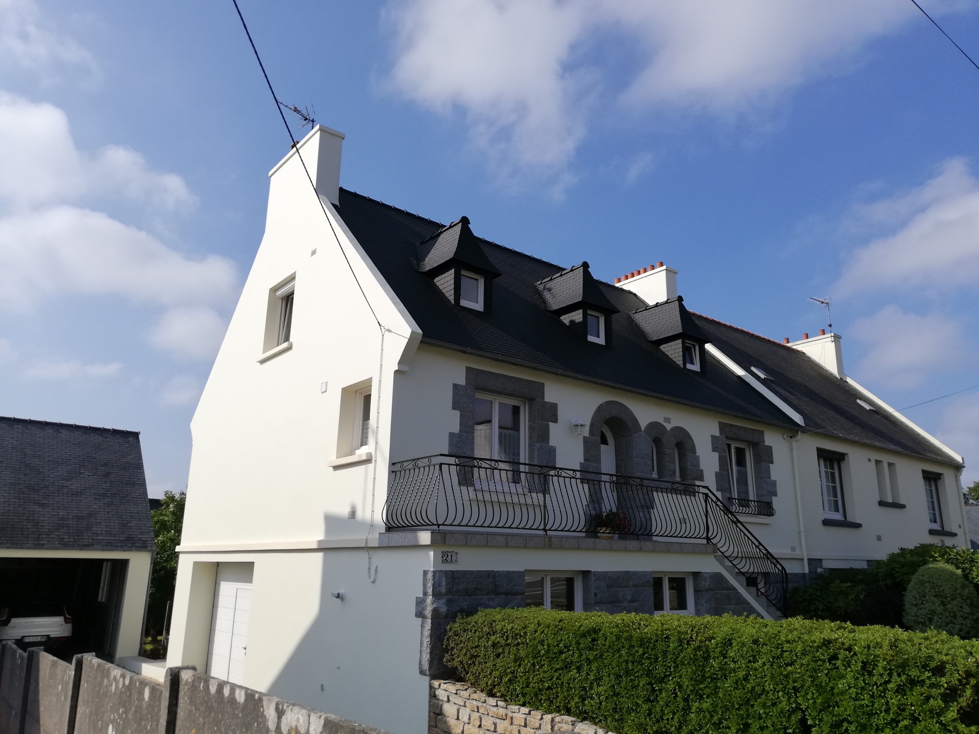 Peinture toiture