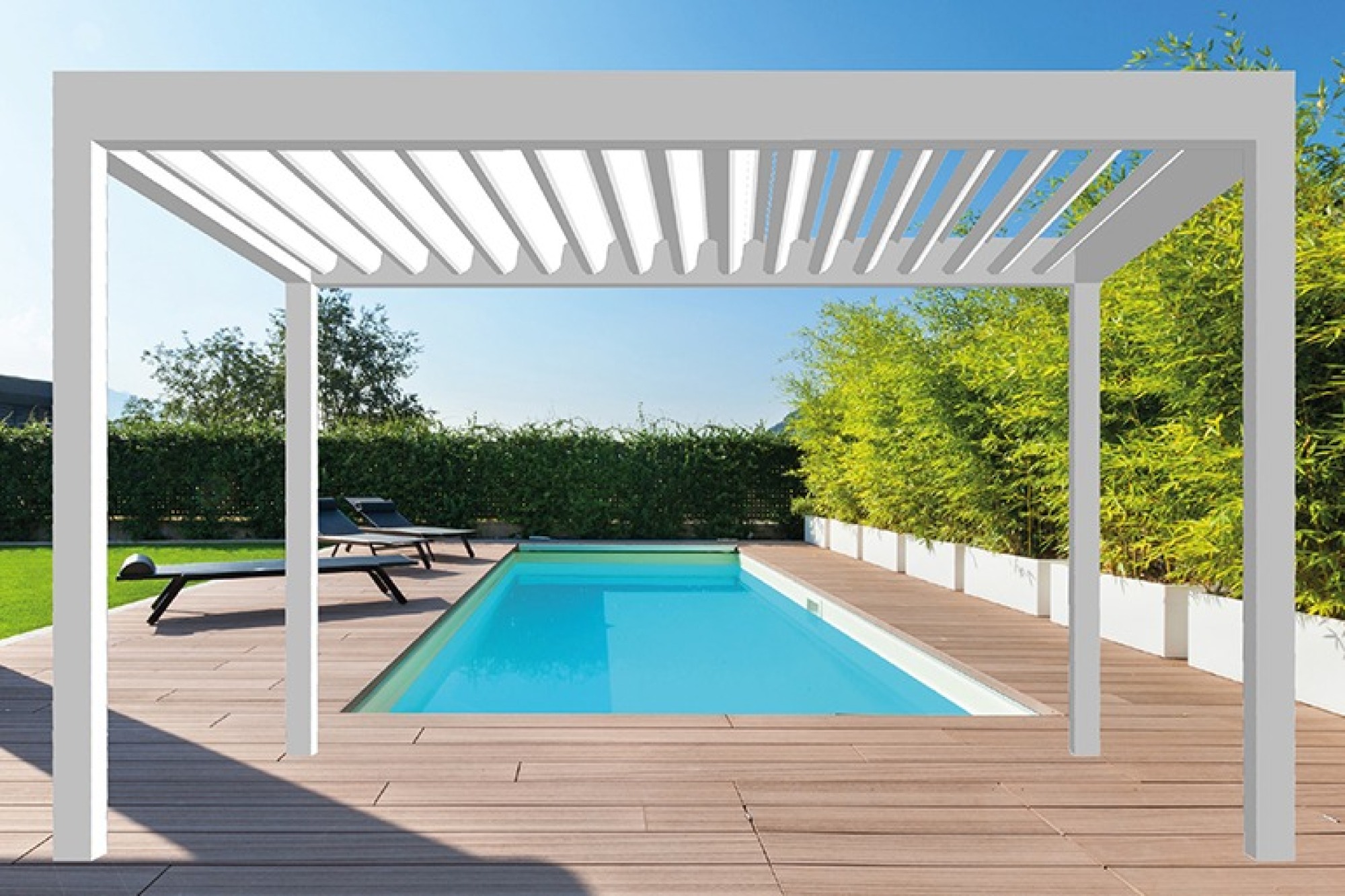 Pergola bioclimatique