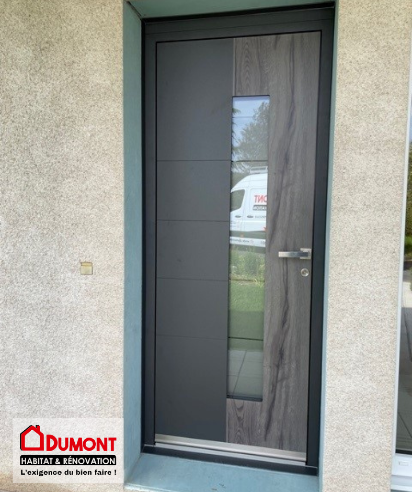 Porte d'Entrée Aluminium