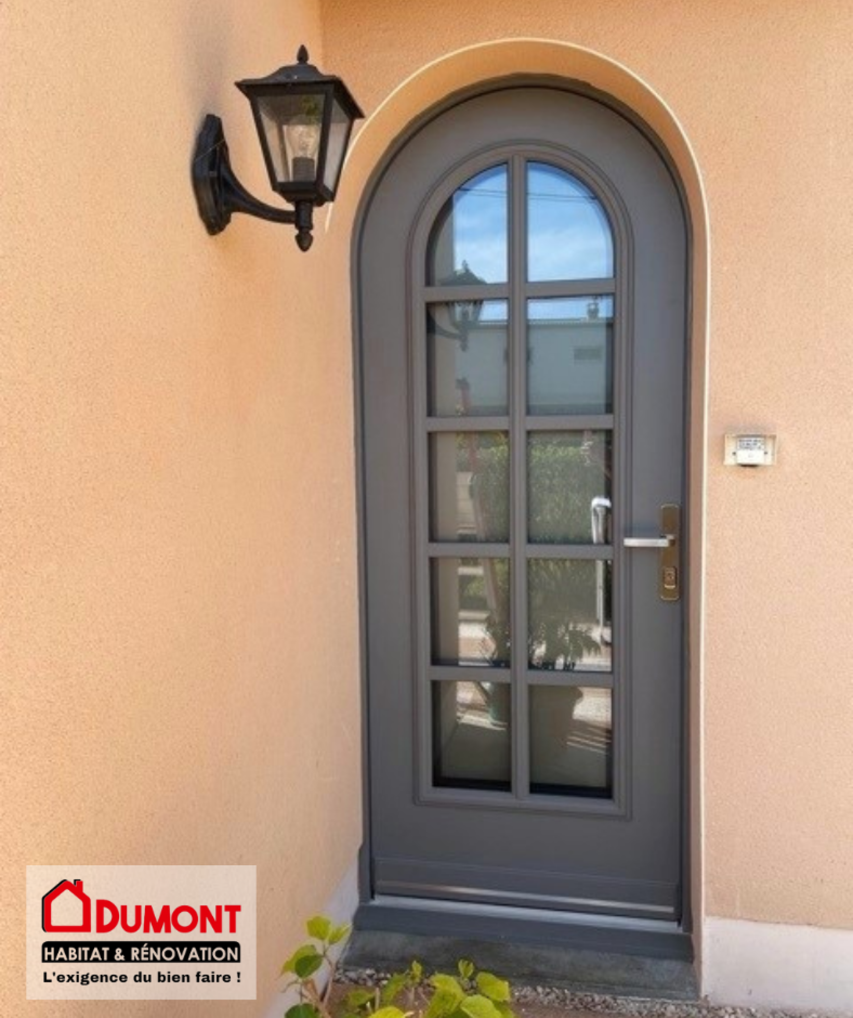 Porte d'Entrée Aluminium