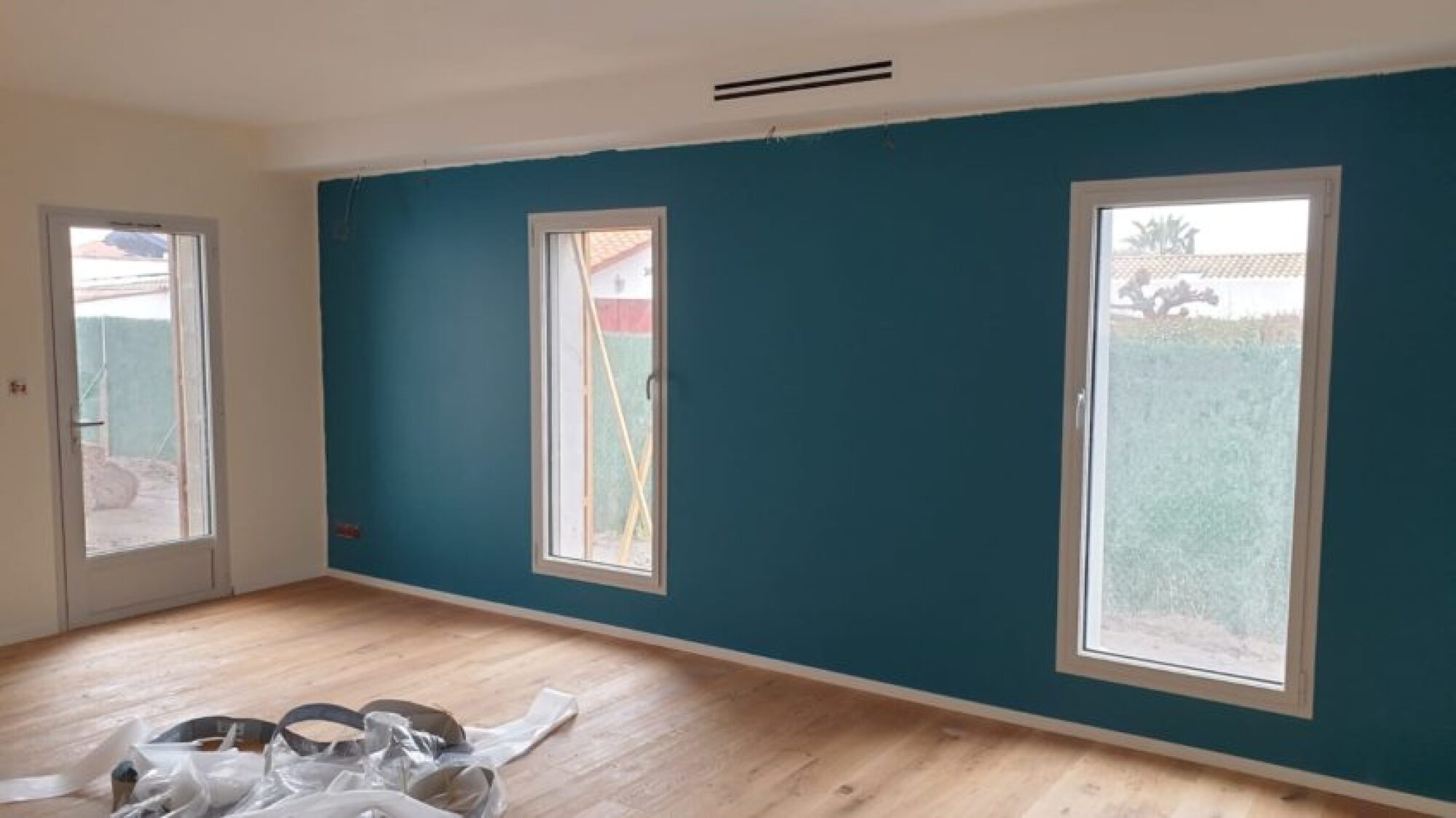 Pose de porte fenêtre aluminium sur mesure