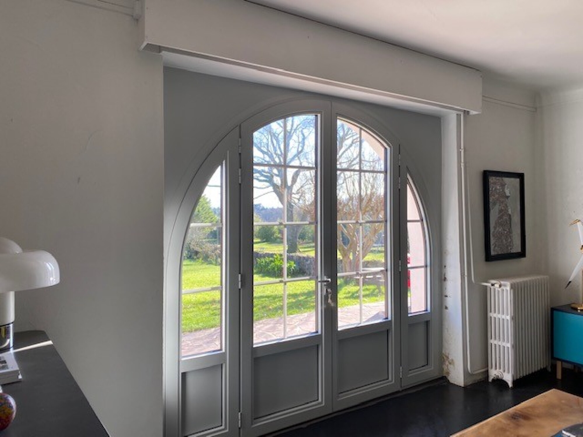 Pose de porte fenêtre aluminium sur mesure
