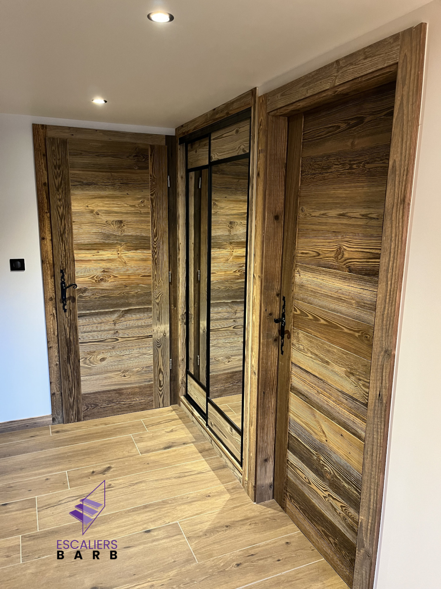 Aménagement intérieur de chalet