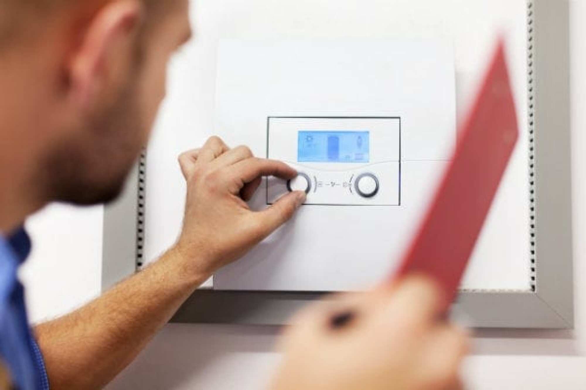 Entretien annuel sur chaudière gaz  à condensation avec assistance