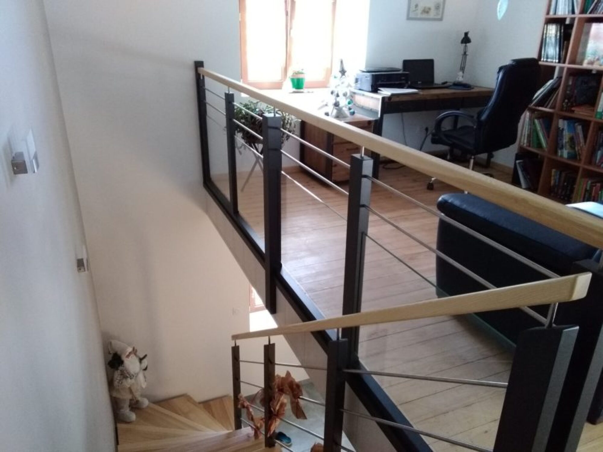 Escalier en bois