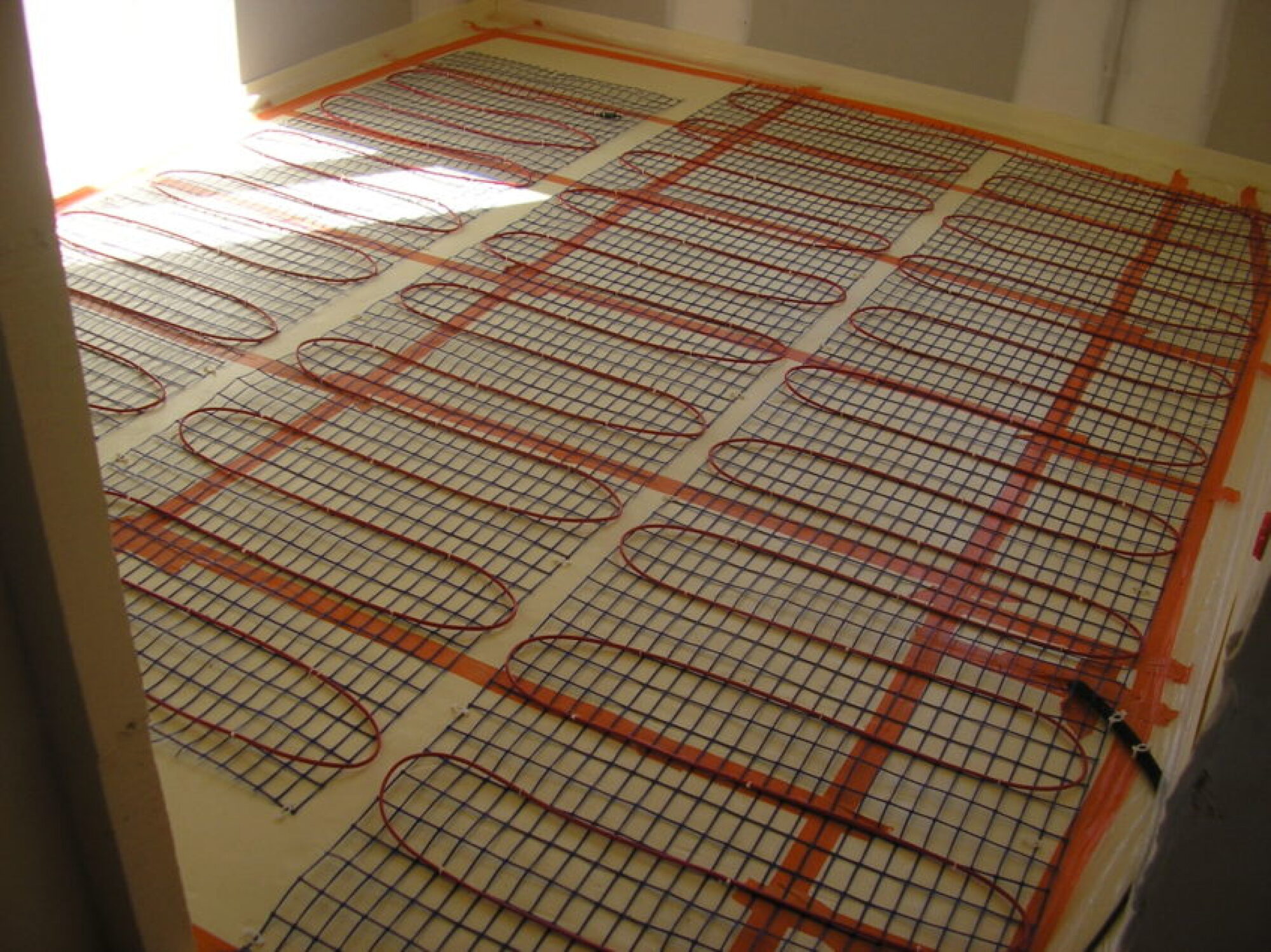 Fourniture et pose de chauffage au sol électrique
