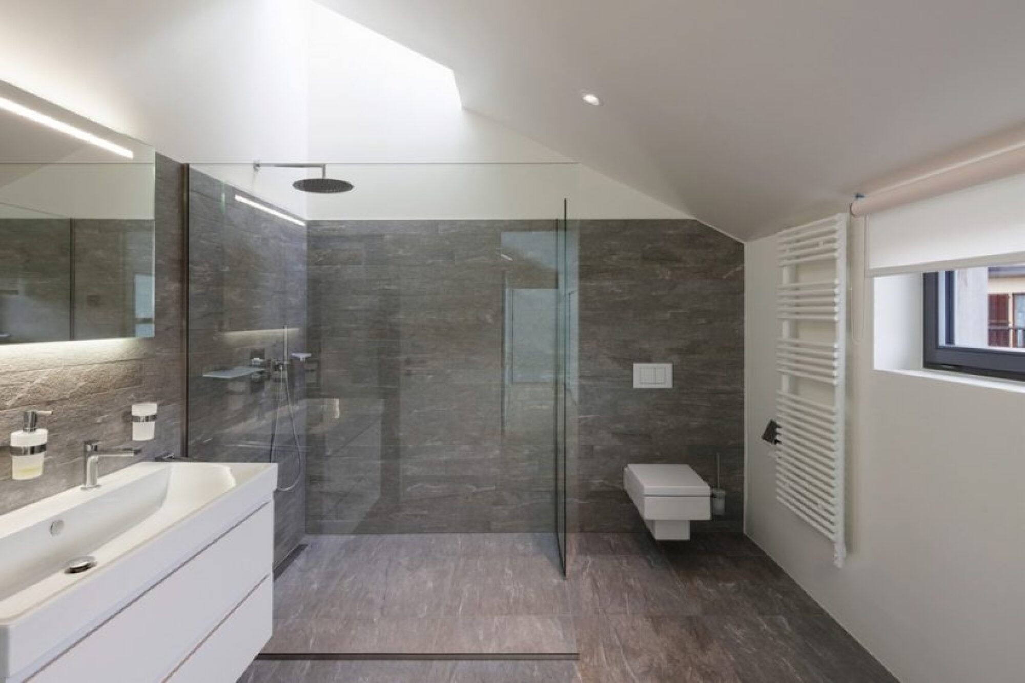 Installation cabine de douche PMR