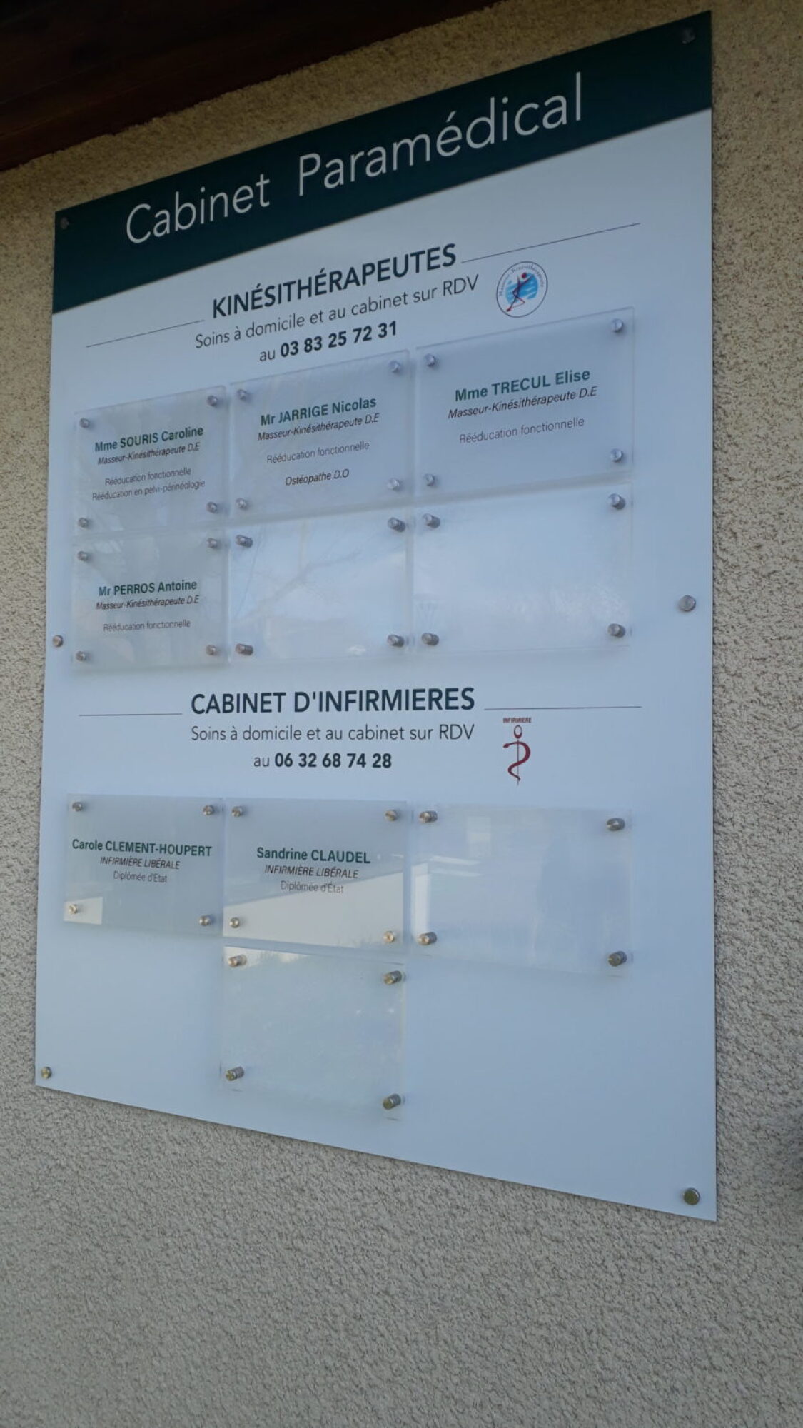 Création de plaque signalétique de rue