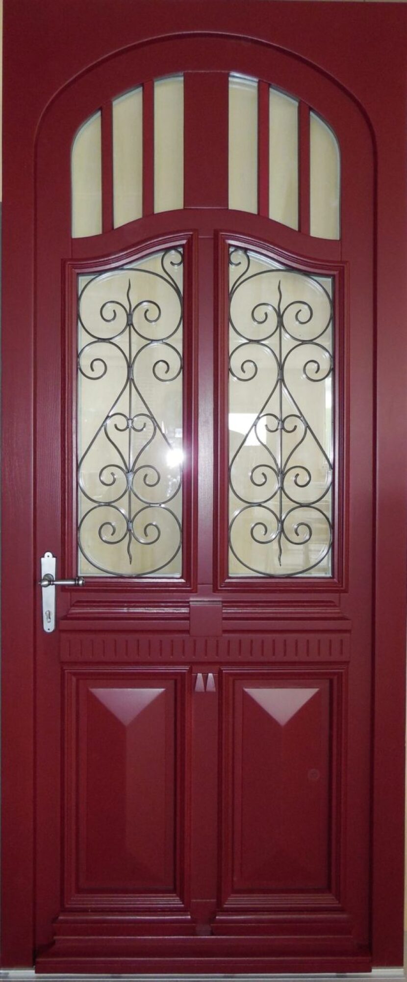 Porte d'entre en bois