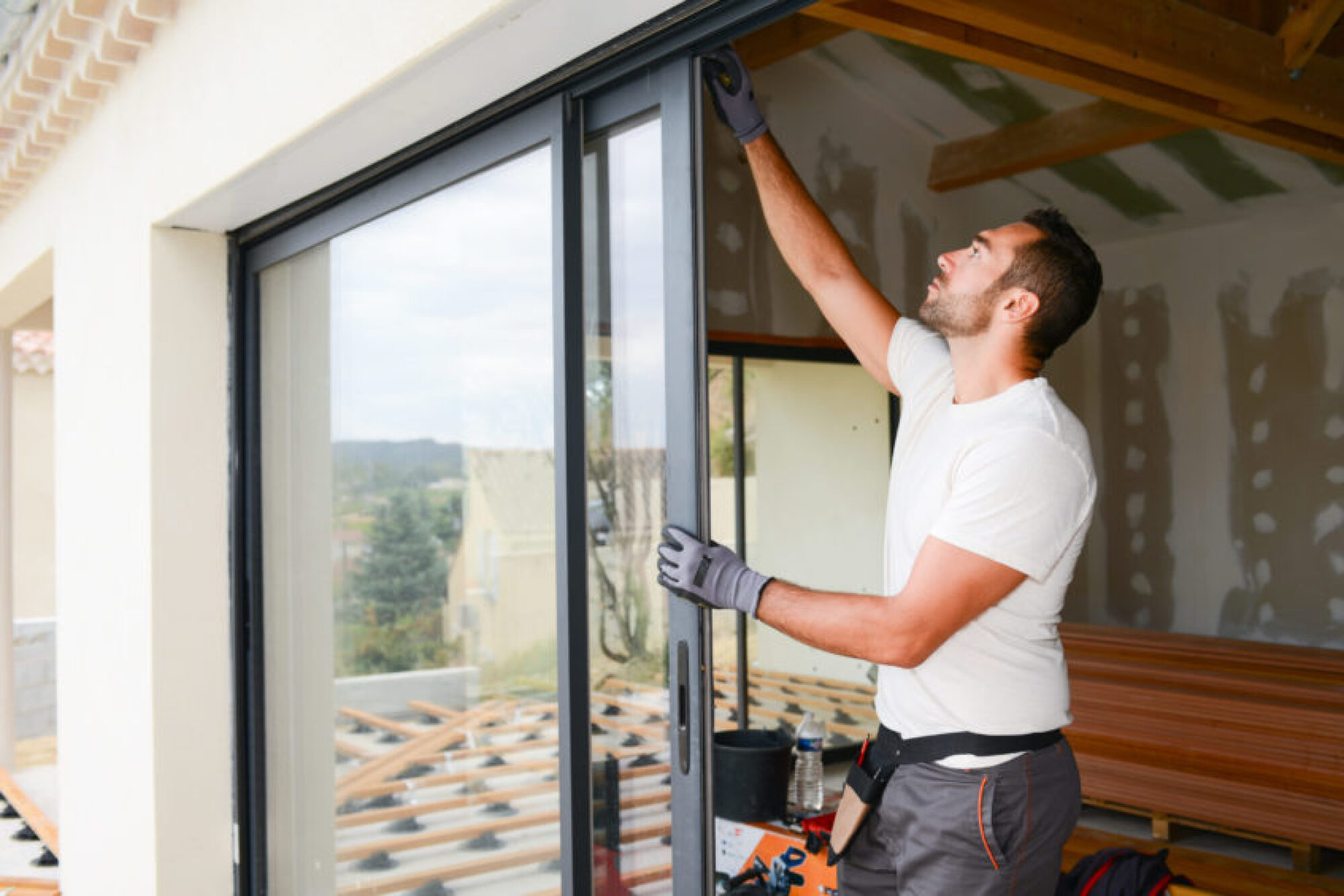 Remplacement de fenêtre de toit en bois