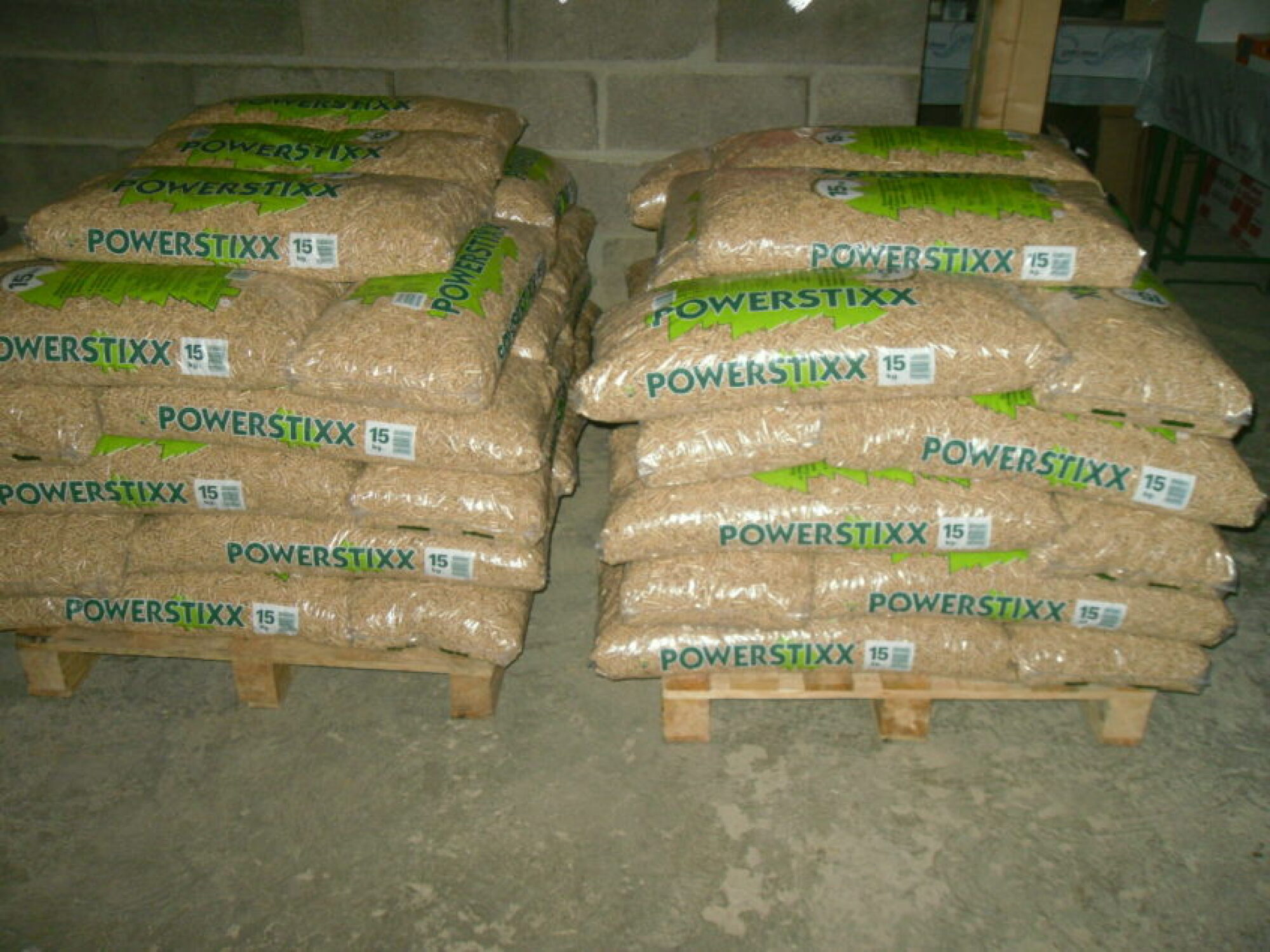 Vente de pellets