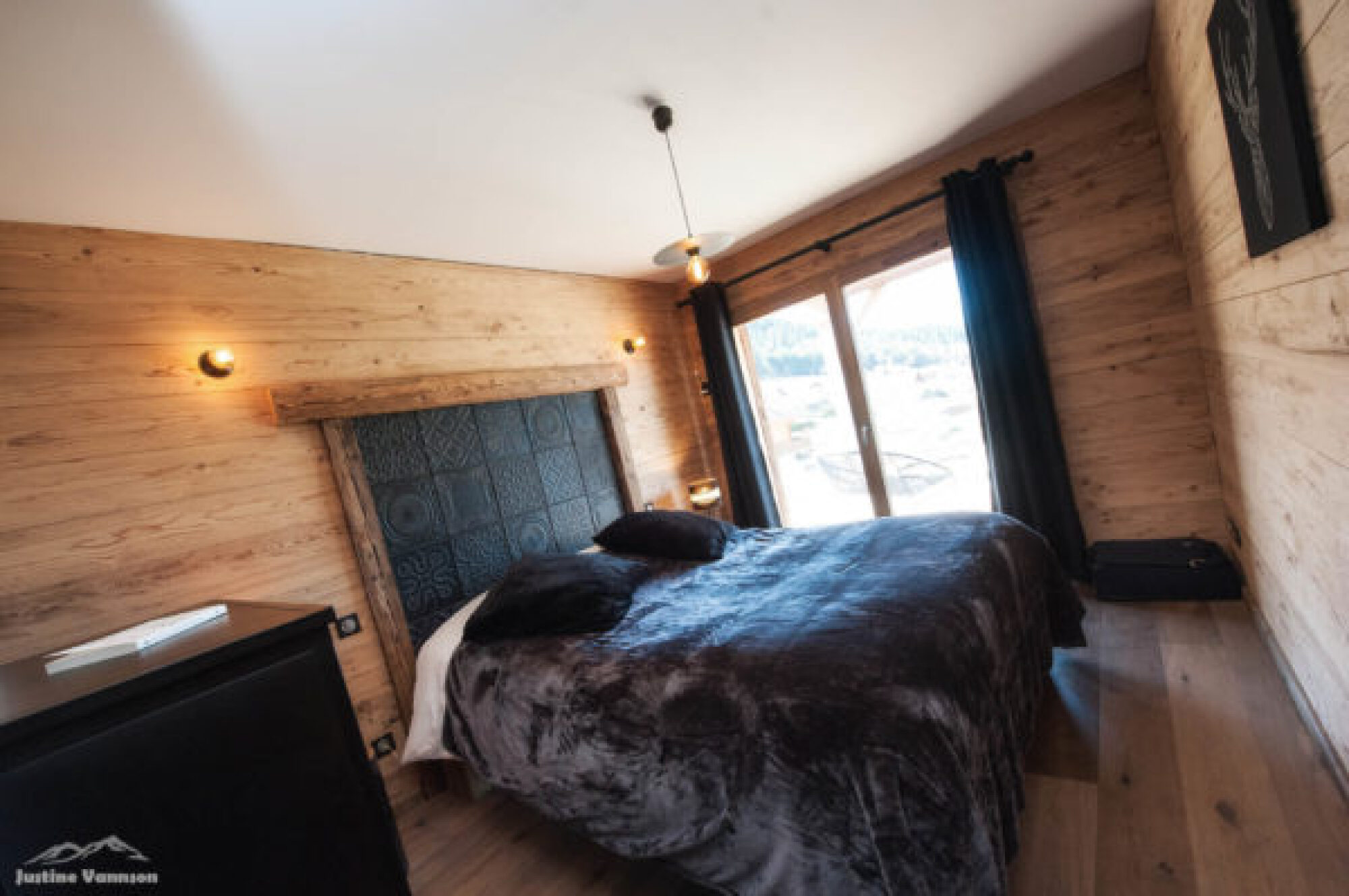 Création parement intérieur en bois