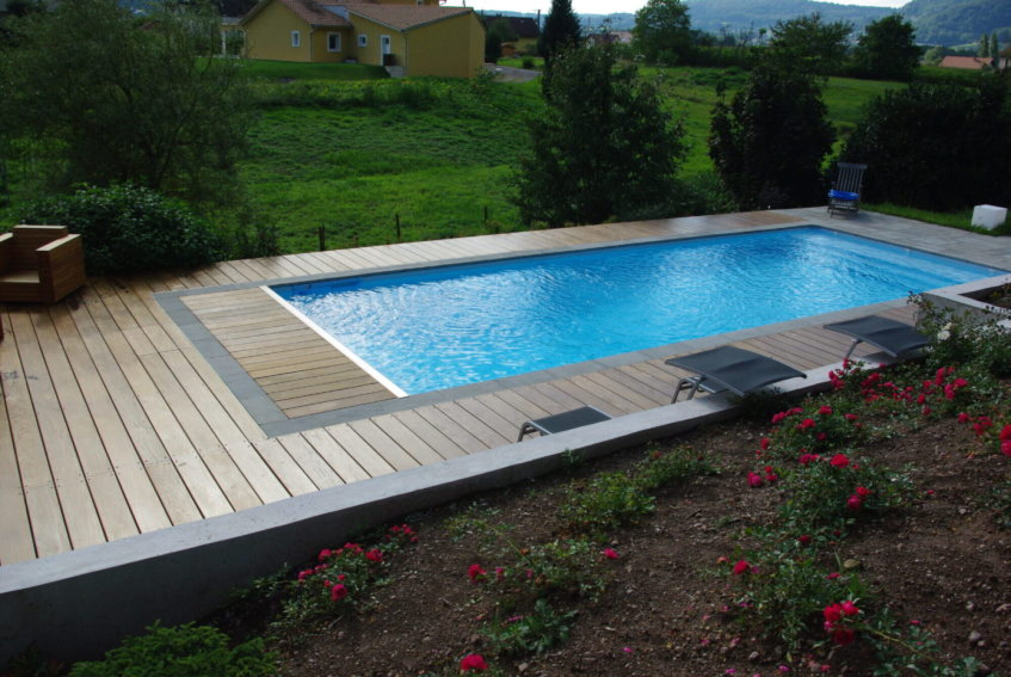 Création de piscine en bois