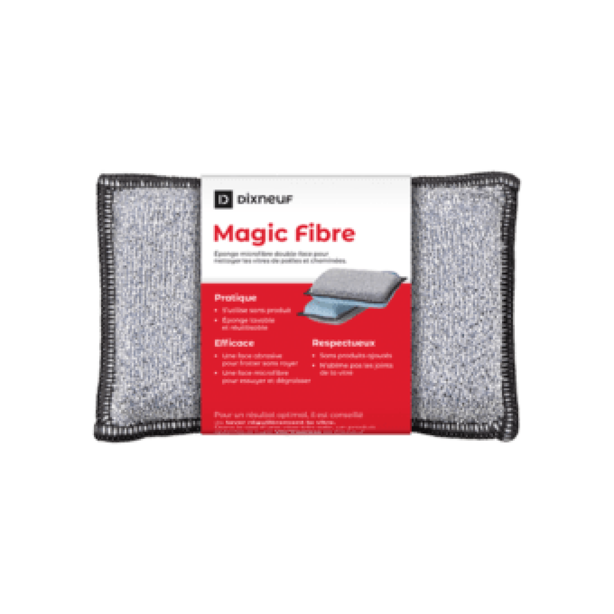 Eponge magic fibre DIXNEUF