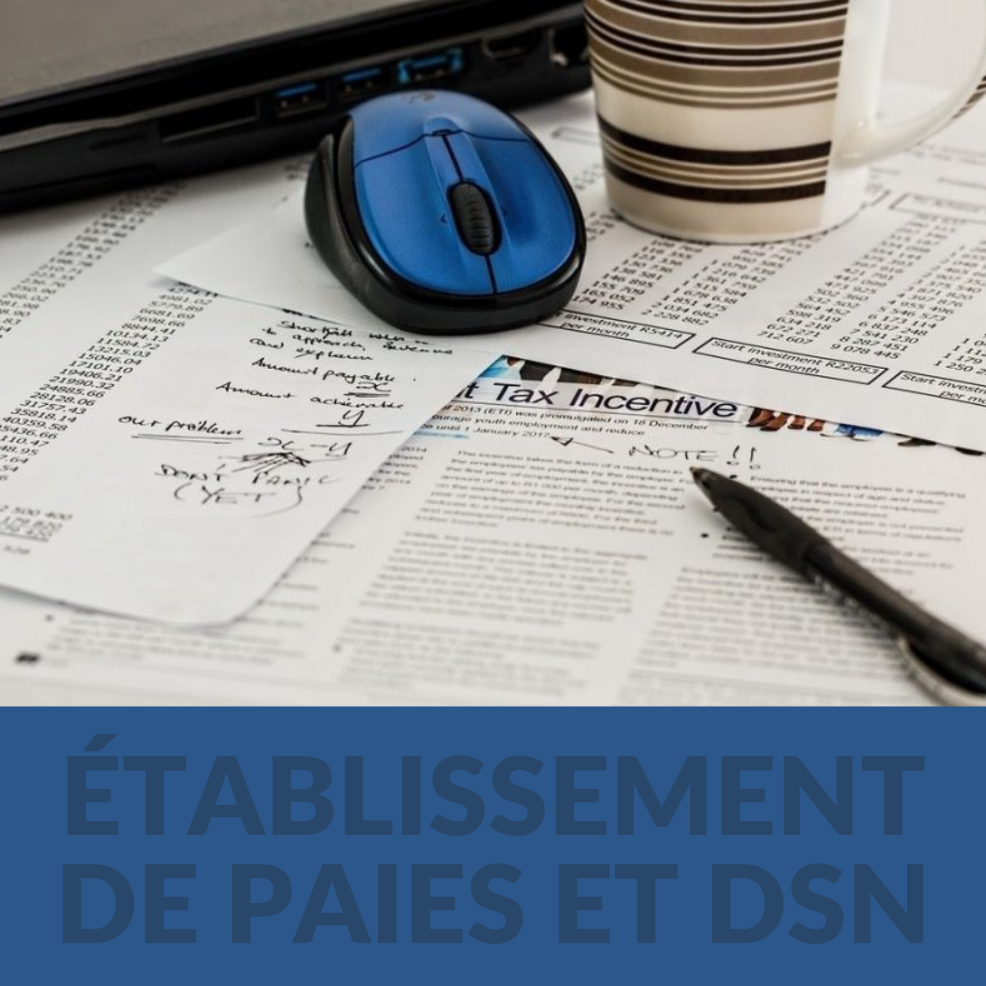 Etablissement des paies et DSN