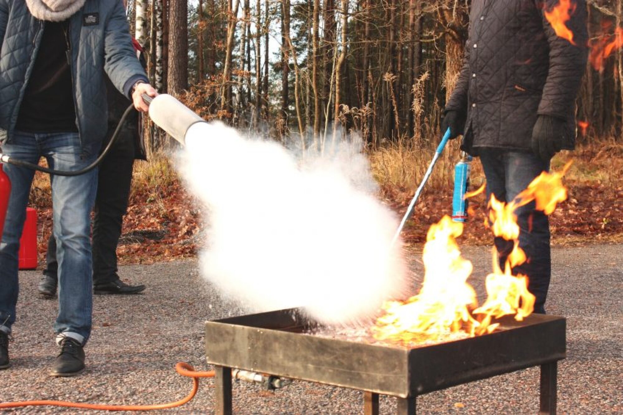 Formation incendie, extincteurs et moyens de secours