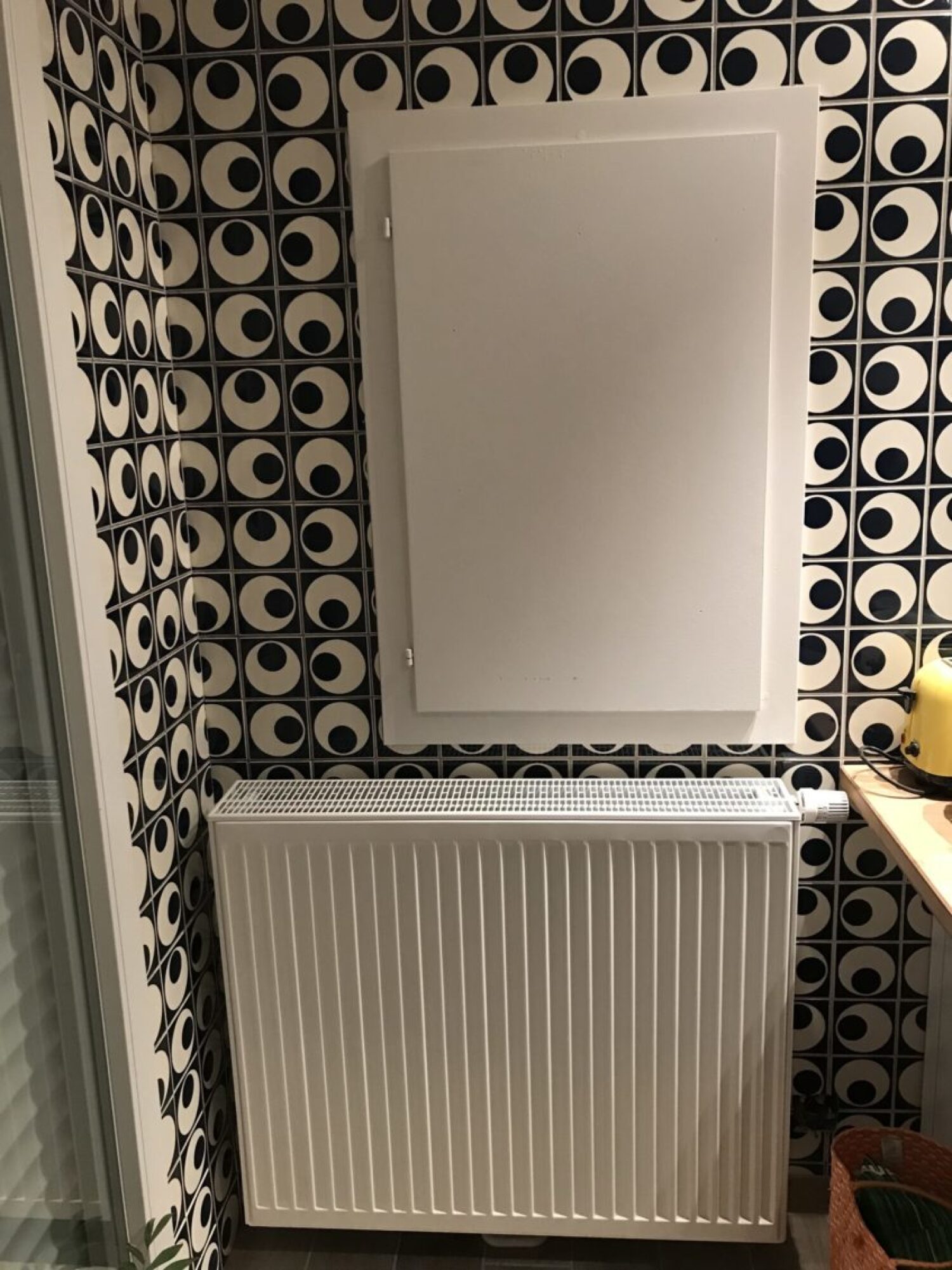 Installation chauffage central complet avec création distribution, pose d'une PAC AIR-EAU PANASONIC dans une maison à Fegersheim