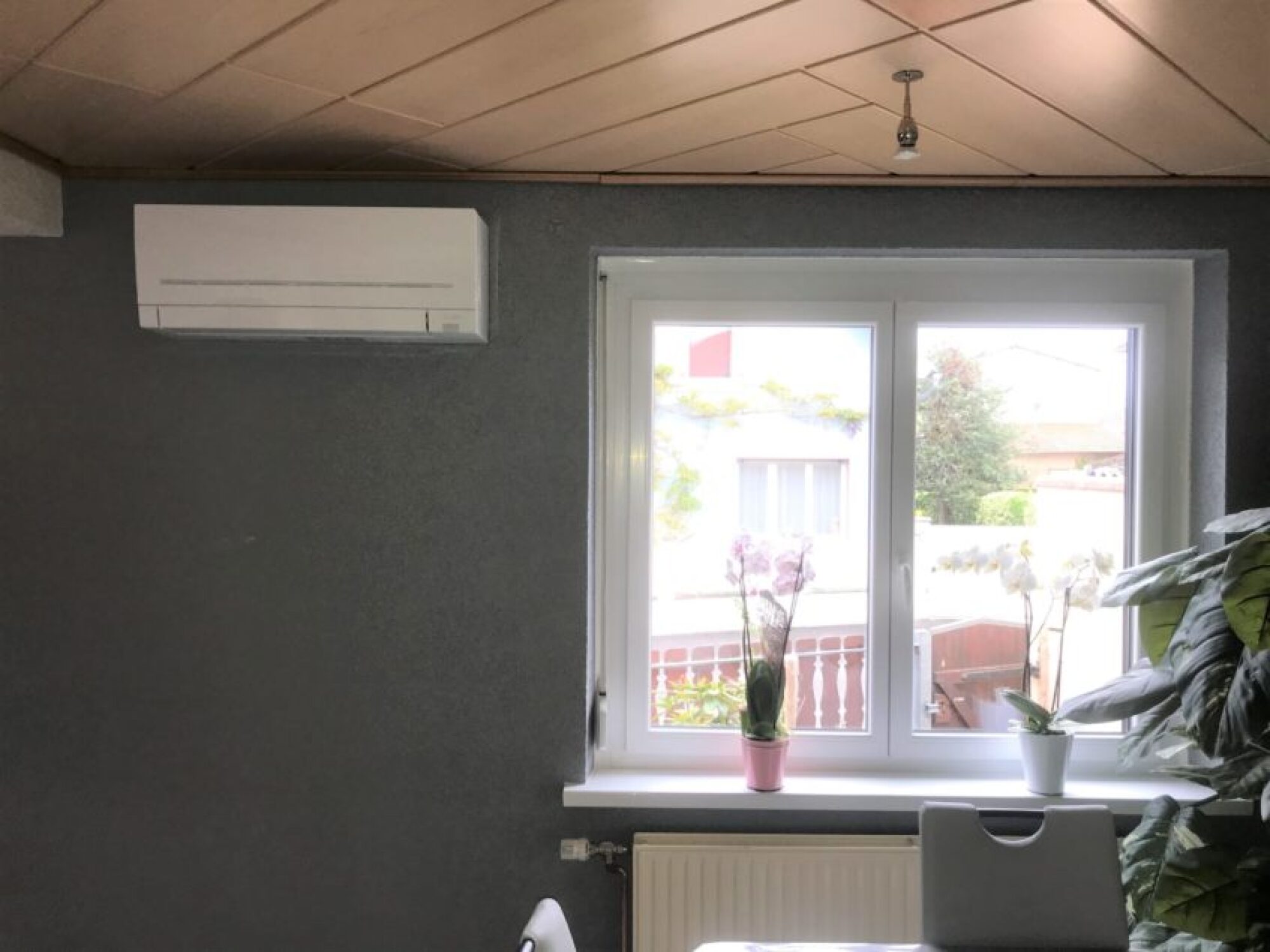 Installation d'une climatisation PAC AIR-AIR en multi-split MITSUBISHI dans une maison à Gerstheim