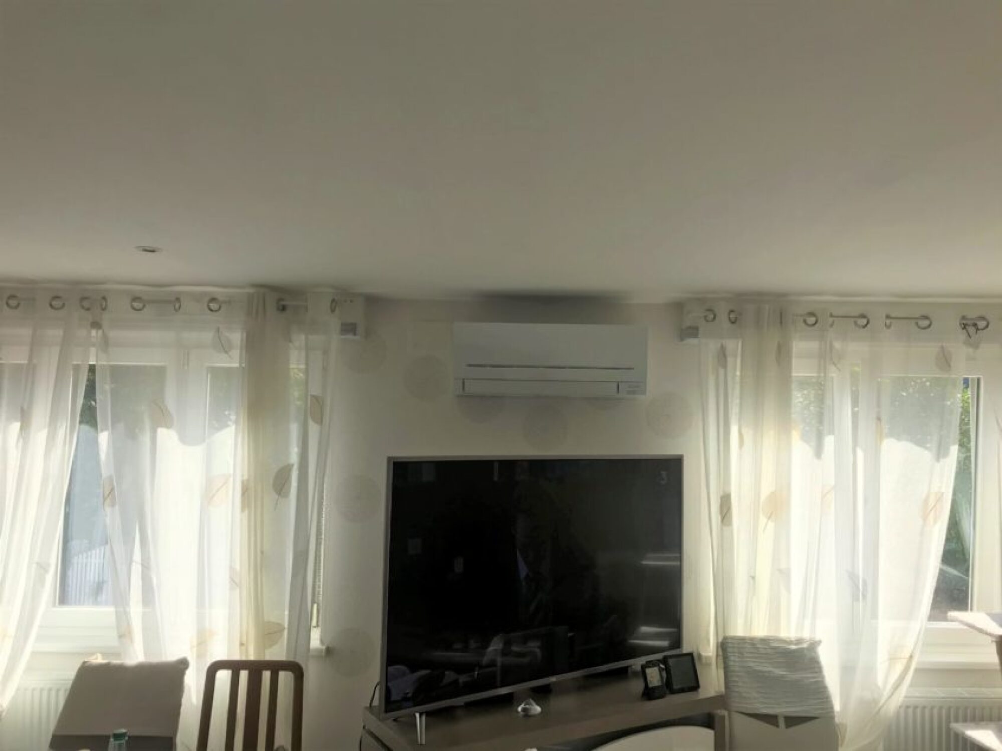 Installation d'un climatisation PC AIR-AIR MITSUBISHI dans une maison à Illkirch