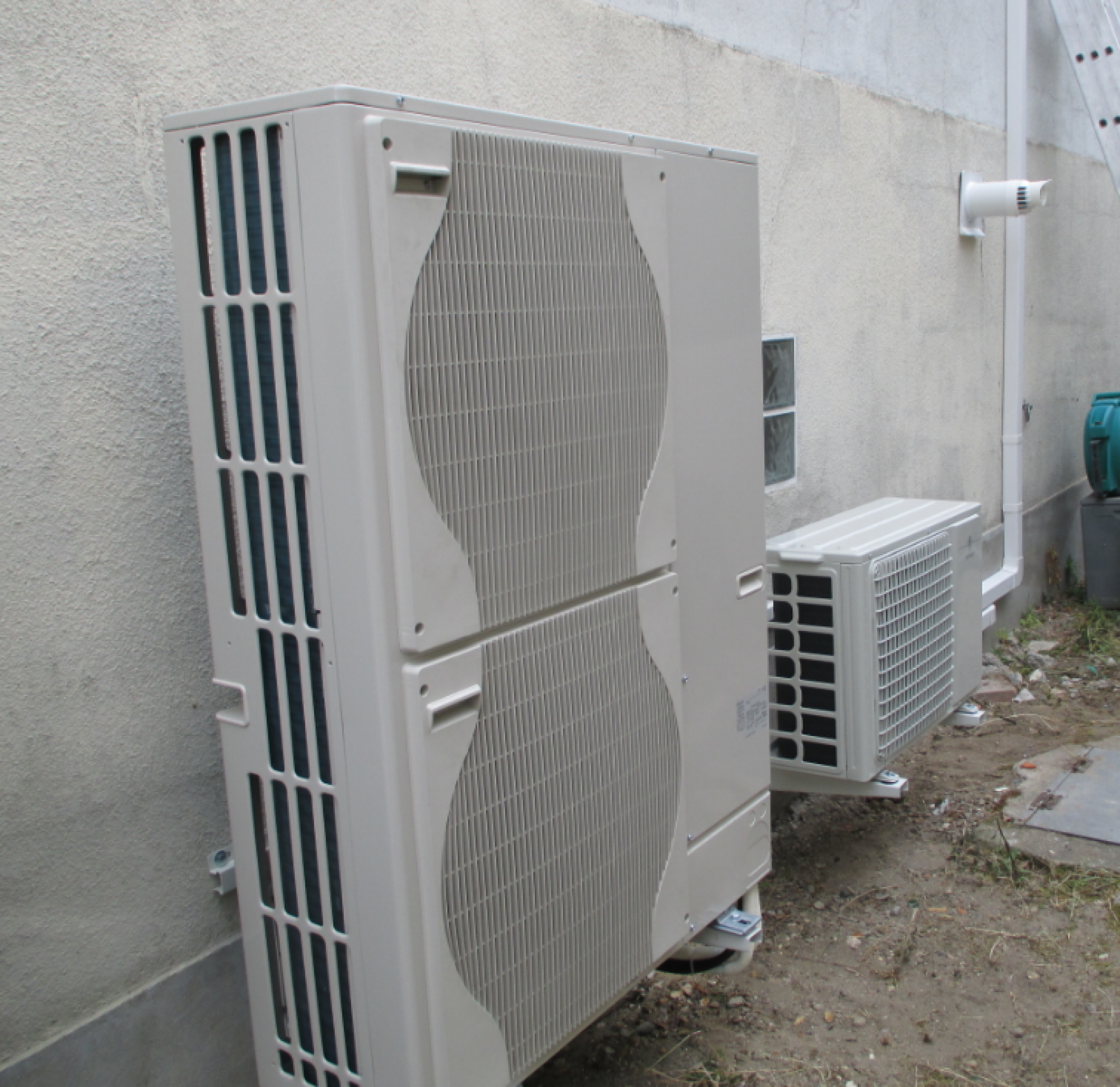 Installation d'une pompe à chaleur AIR-EAU