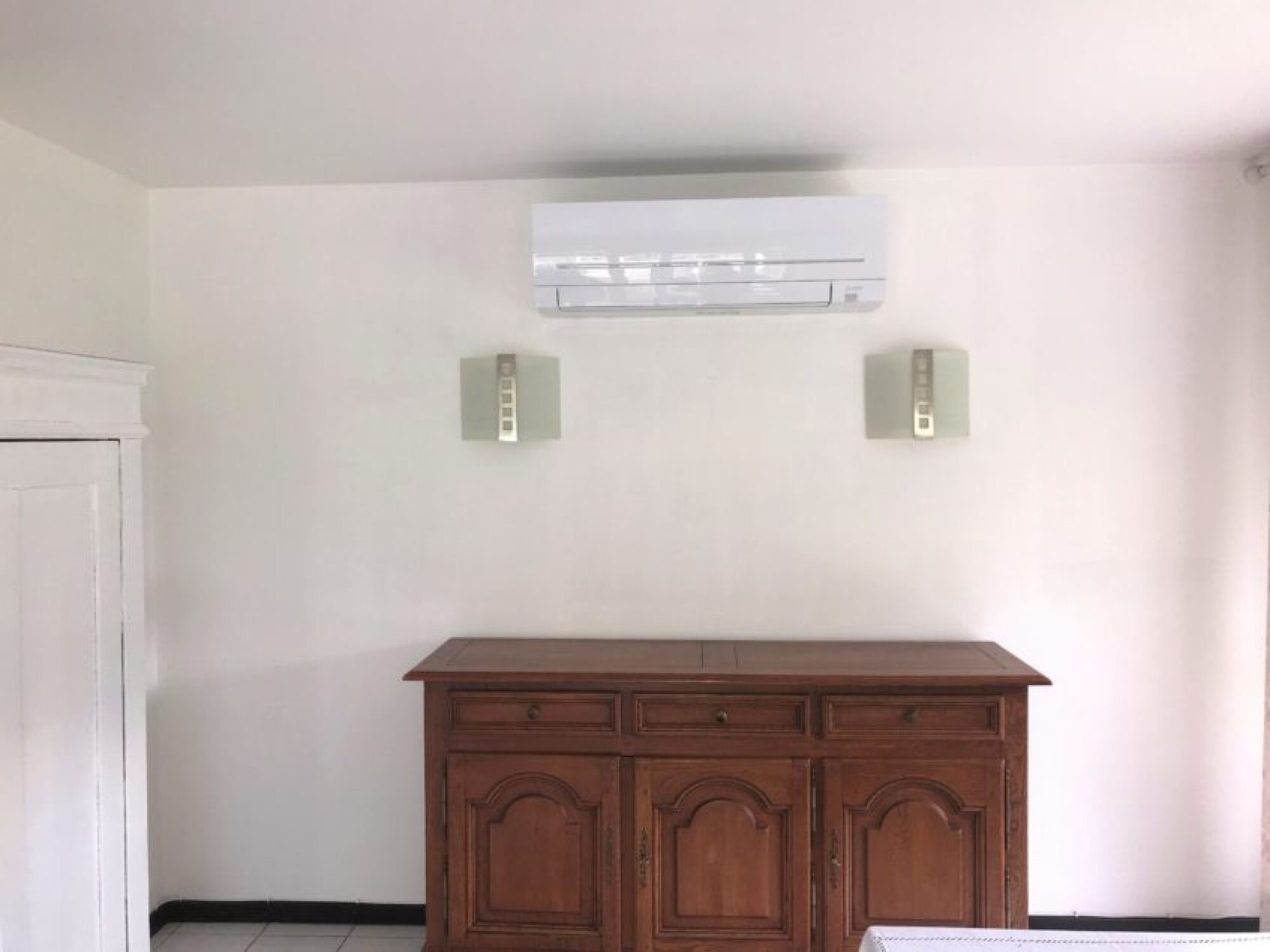 Installation PAC AIR-AIR MITSUBISHI en mono-split à Lingolsheim