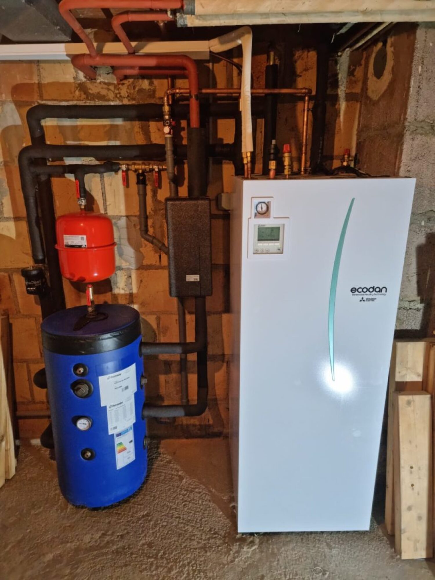 Installation pompe à chaleur AIR-EAU à Lingolsheim