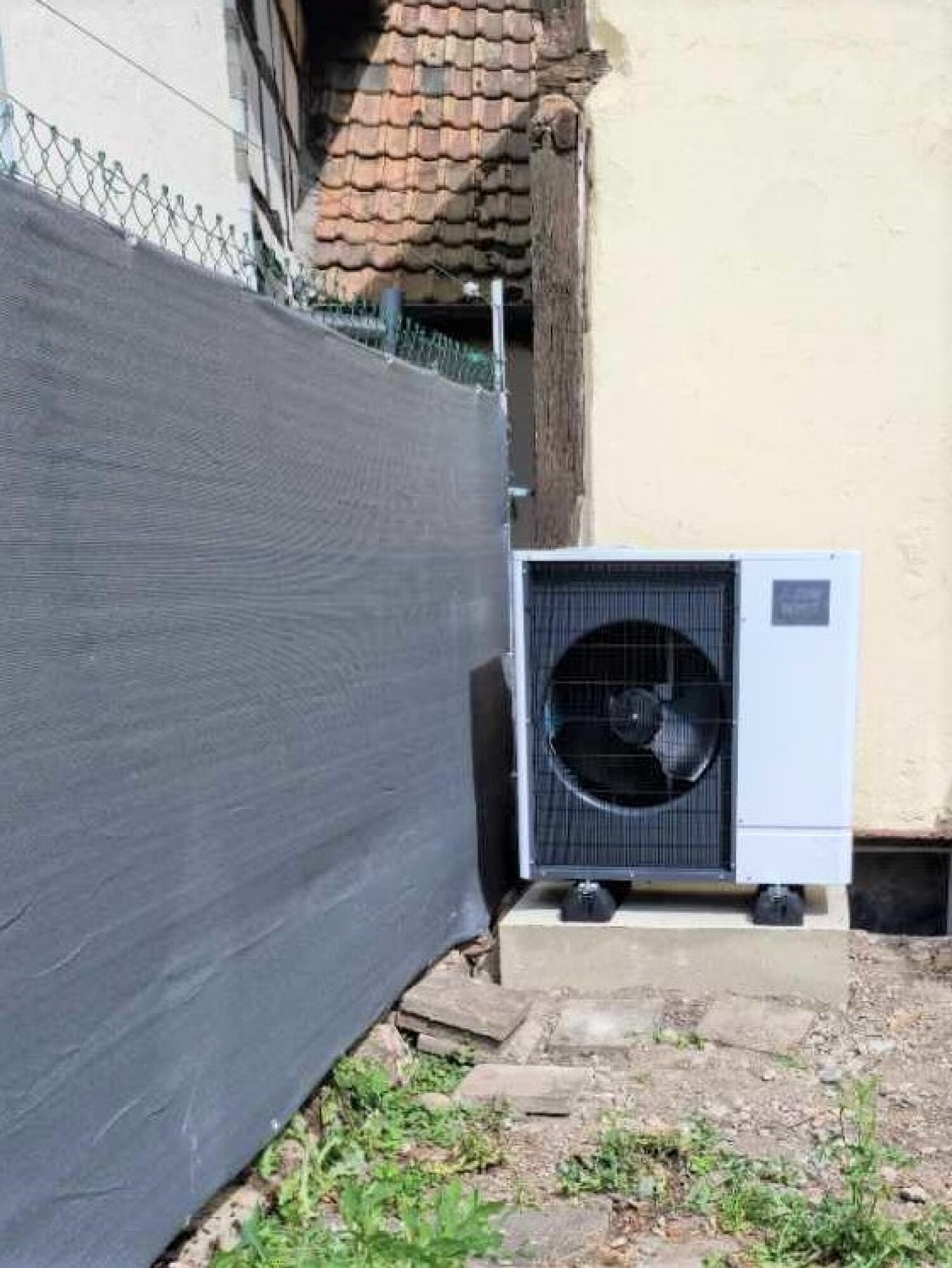 Installation pompe à chaleur AIR-EAU MITSUBISHI ZUBADAN SILENCE à Benfeld