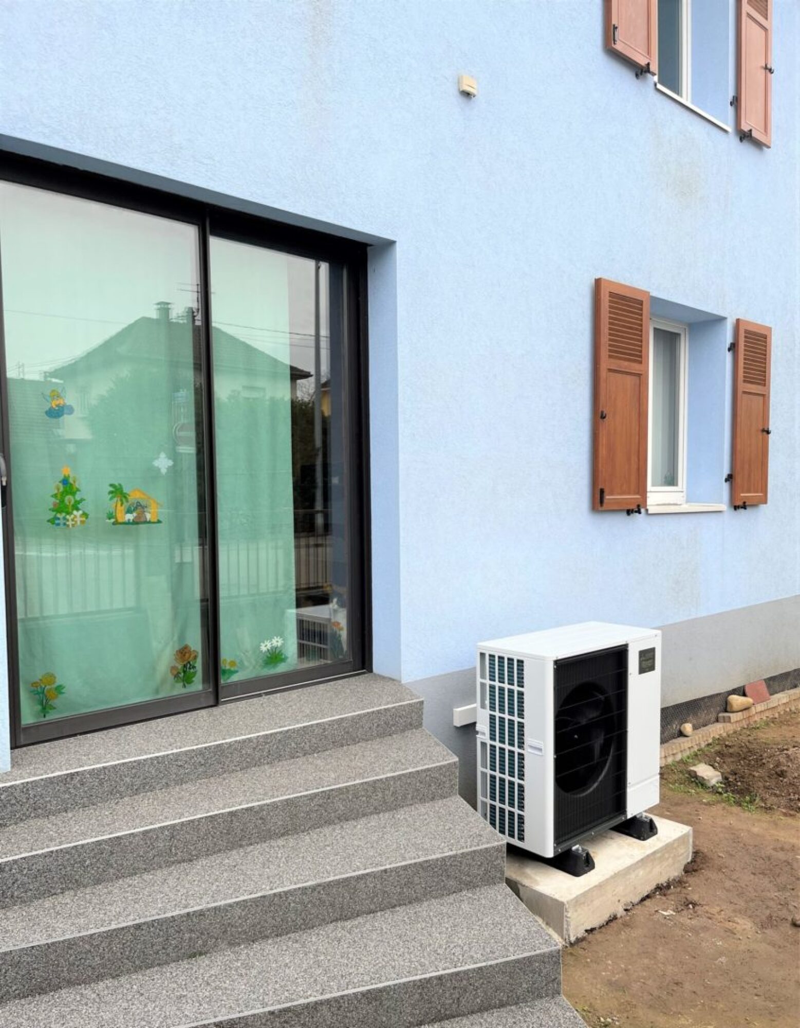 Installation pompe à chaleur (PAC) AIR-EAU MITSUBISHI ZUBADAN silence à Geispolsheim