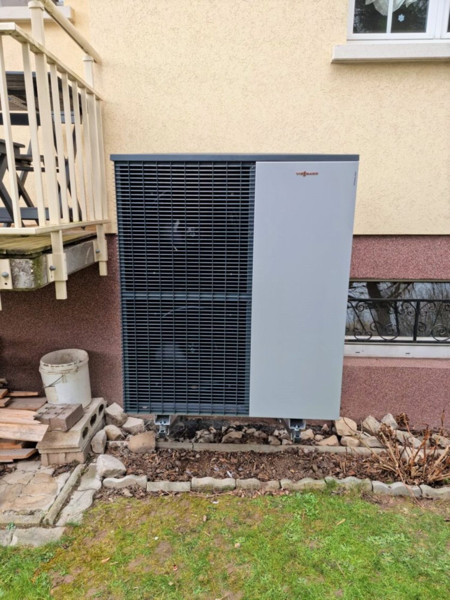 Installation pompe à chaleur (PAC) AIR-EAU VIESSMANN à Nordhouse