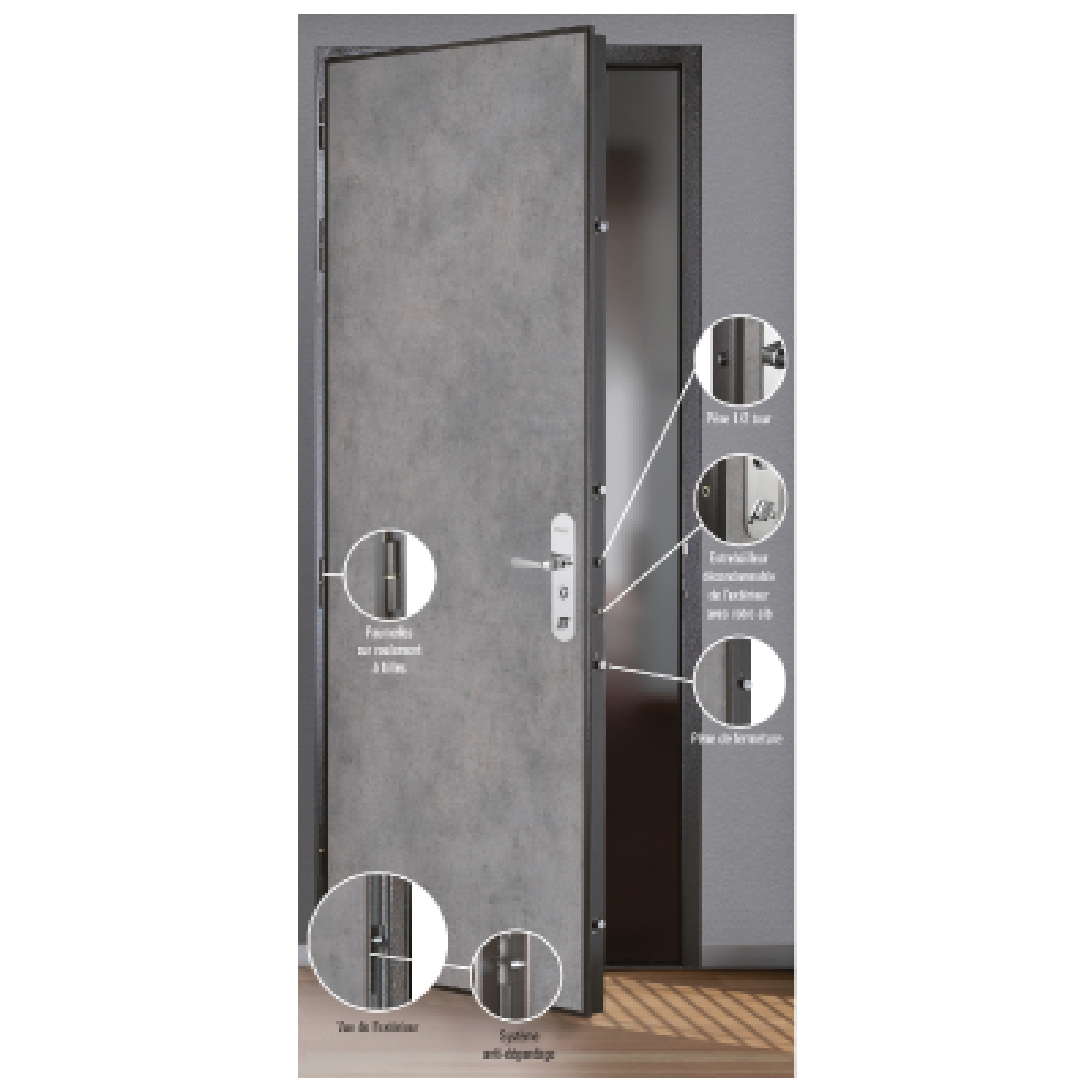 Porte blindée sur mesure
