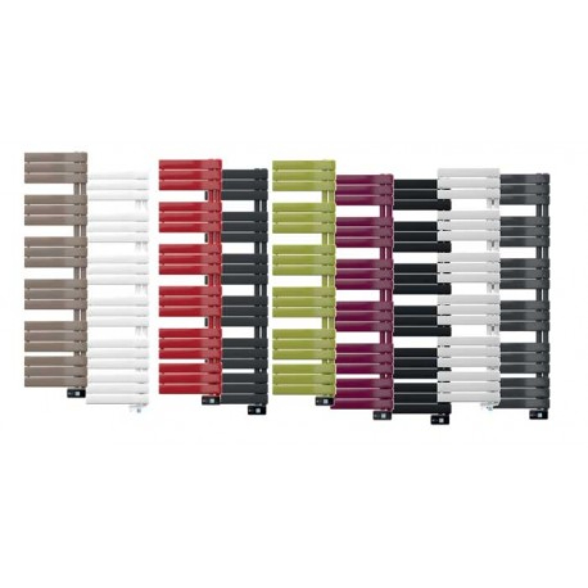 Radiateur sèche serviette mixte brillant 1750 W