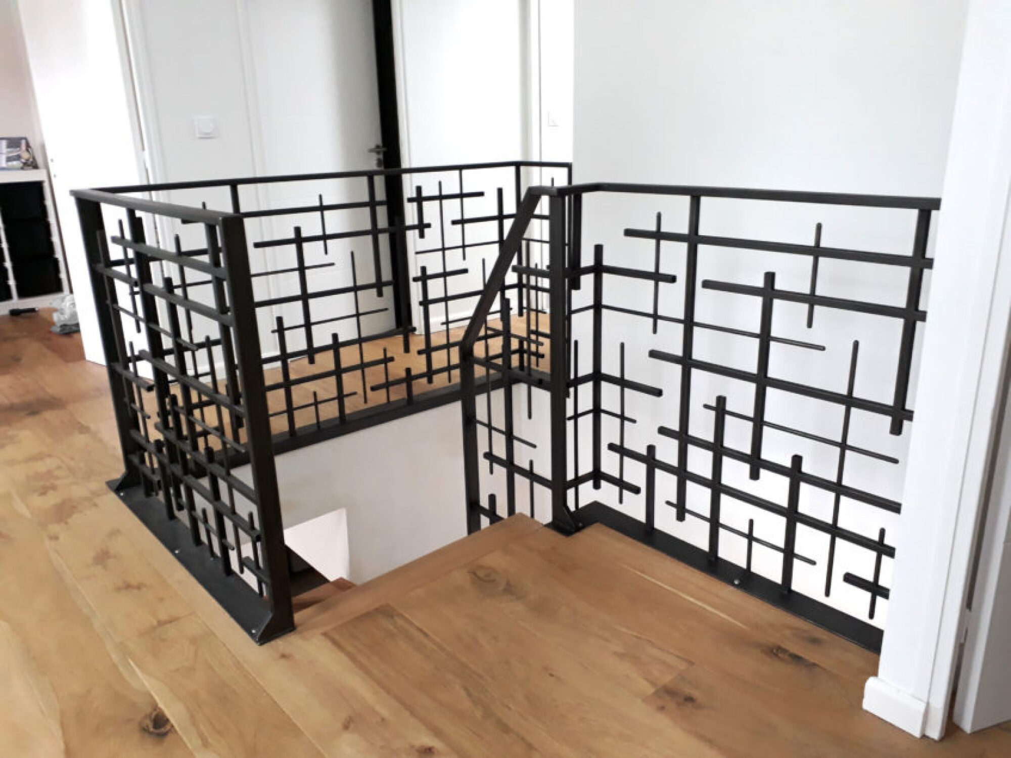 Réalisation de garde-corps sur mesure en métal design