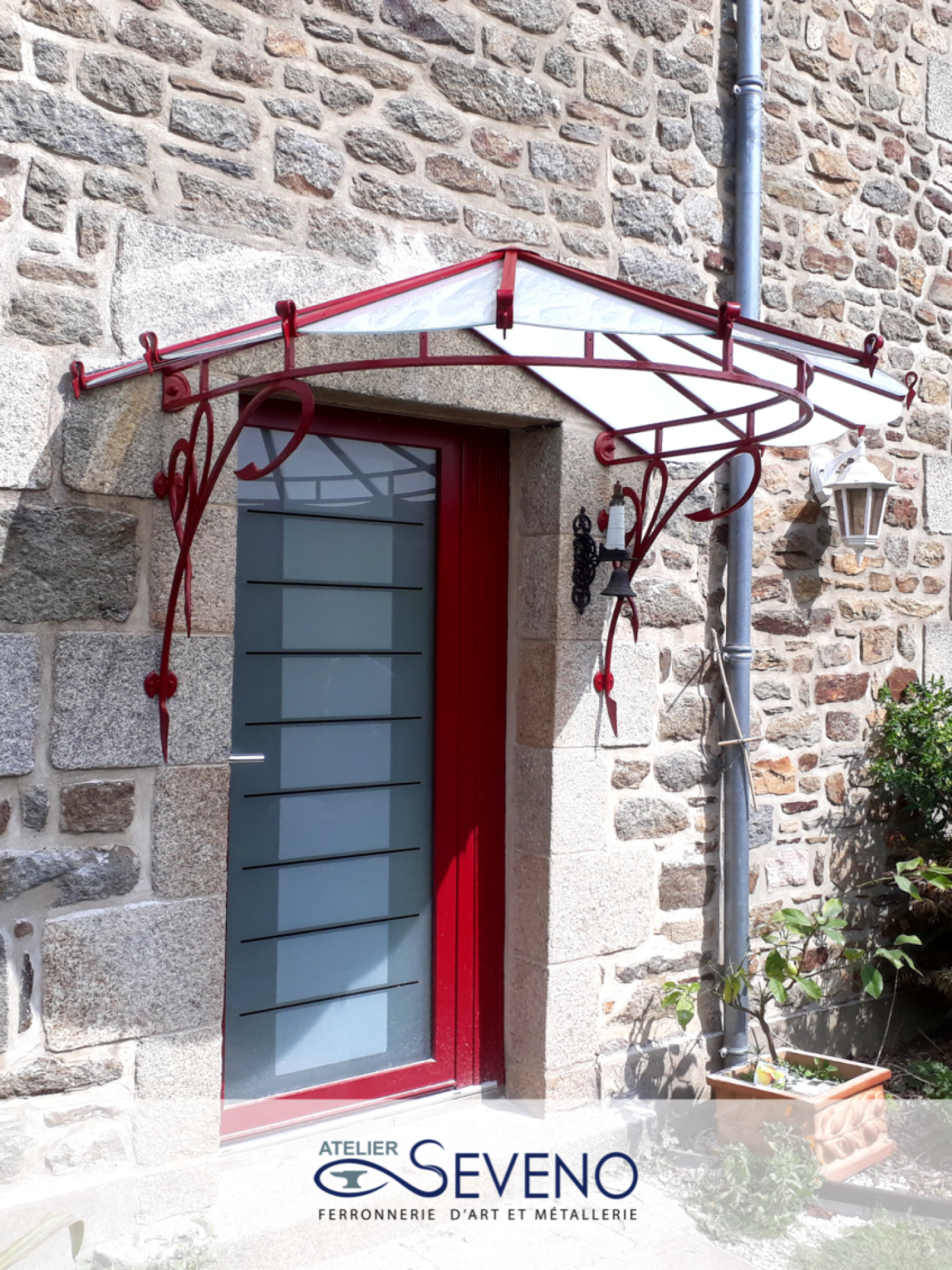 Réalisation de marquise sur-mesure