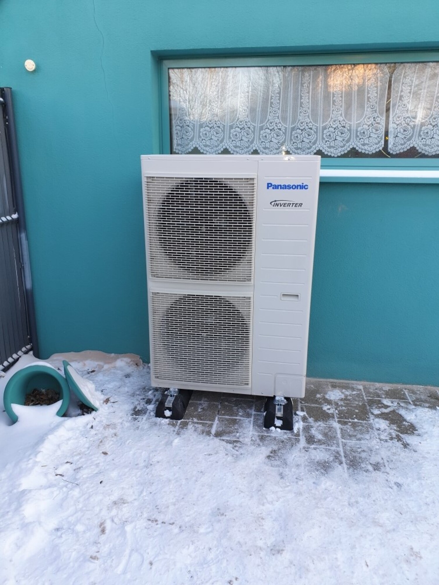 Remplacement chaudière par une PAC AIR-EAU spéciale rénovation modèle TCAP PANASONIC à Hangenbieten