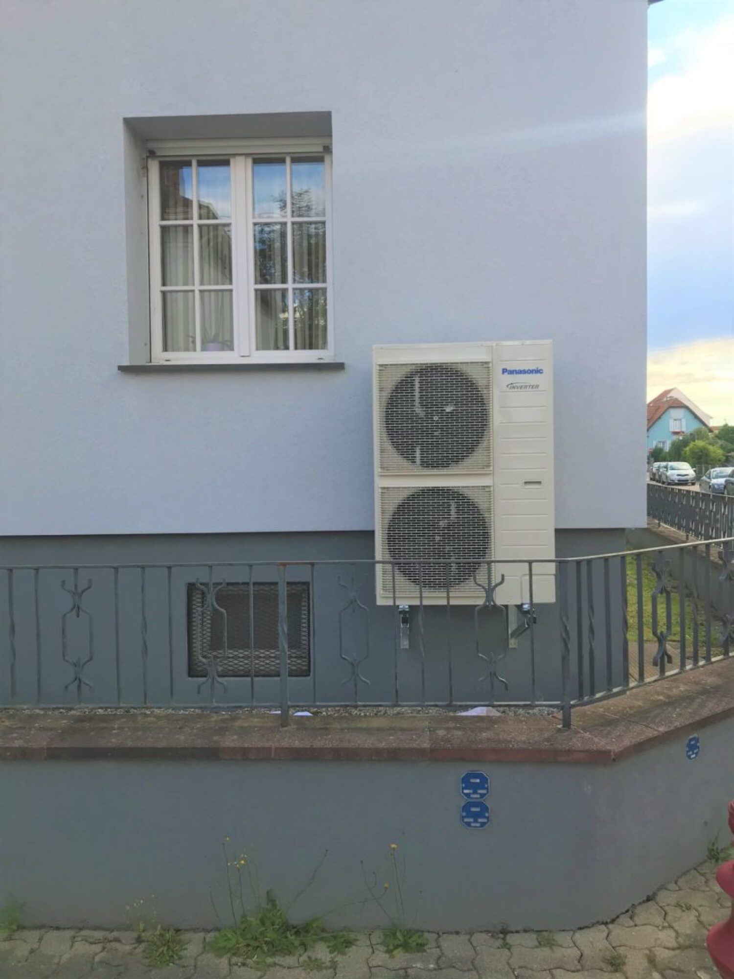 Remplacement chaudière par une PAC AIR-EAU spéciale rénovation modèle TCAP PANASONIC dans une maison à Holtzheim