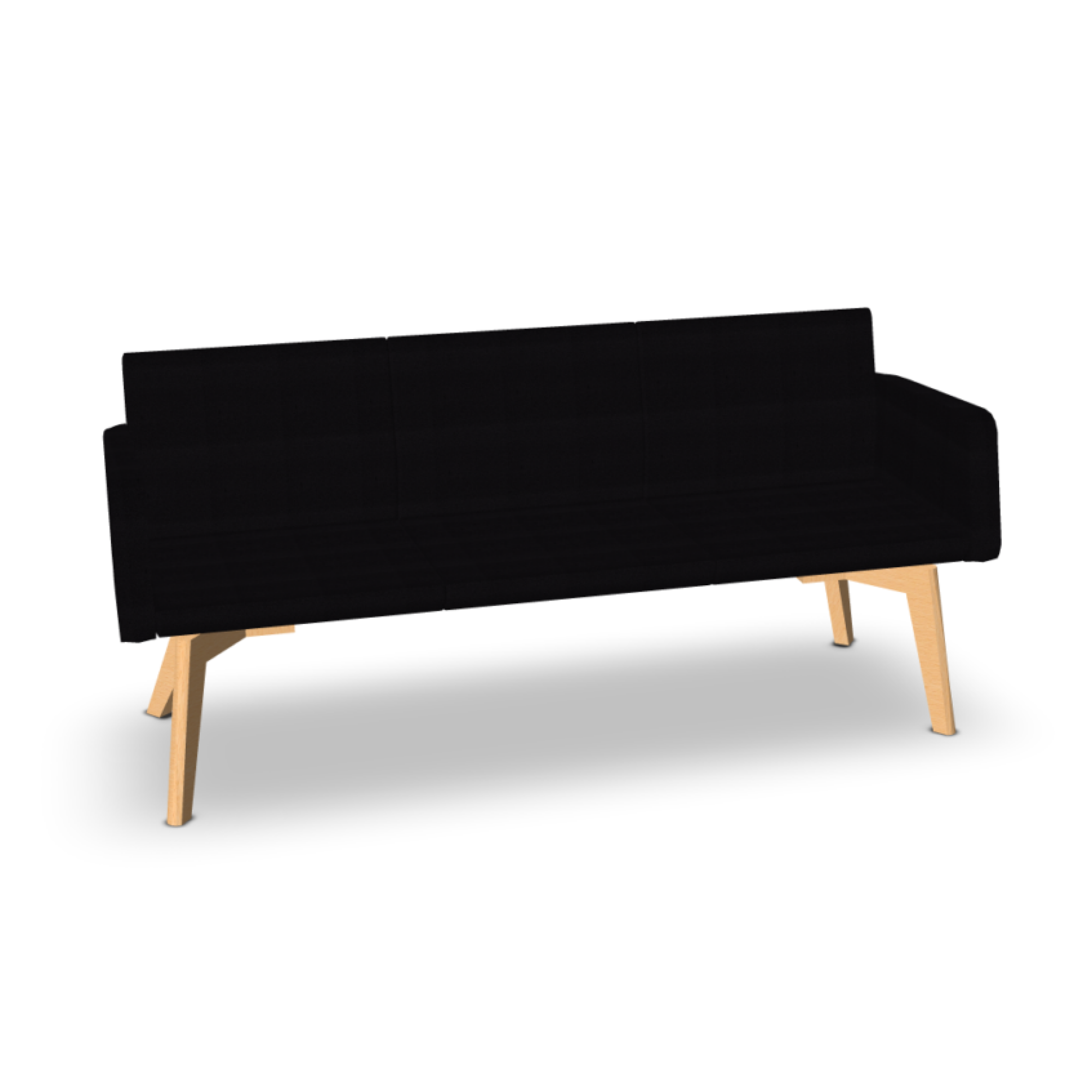 Banquette Life pieds en bois