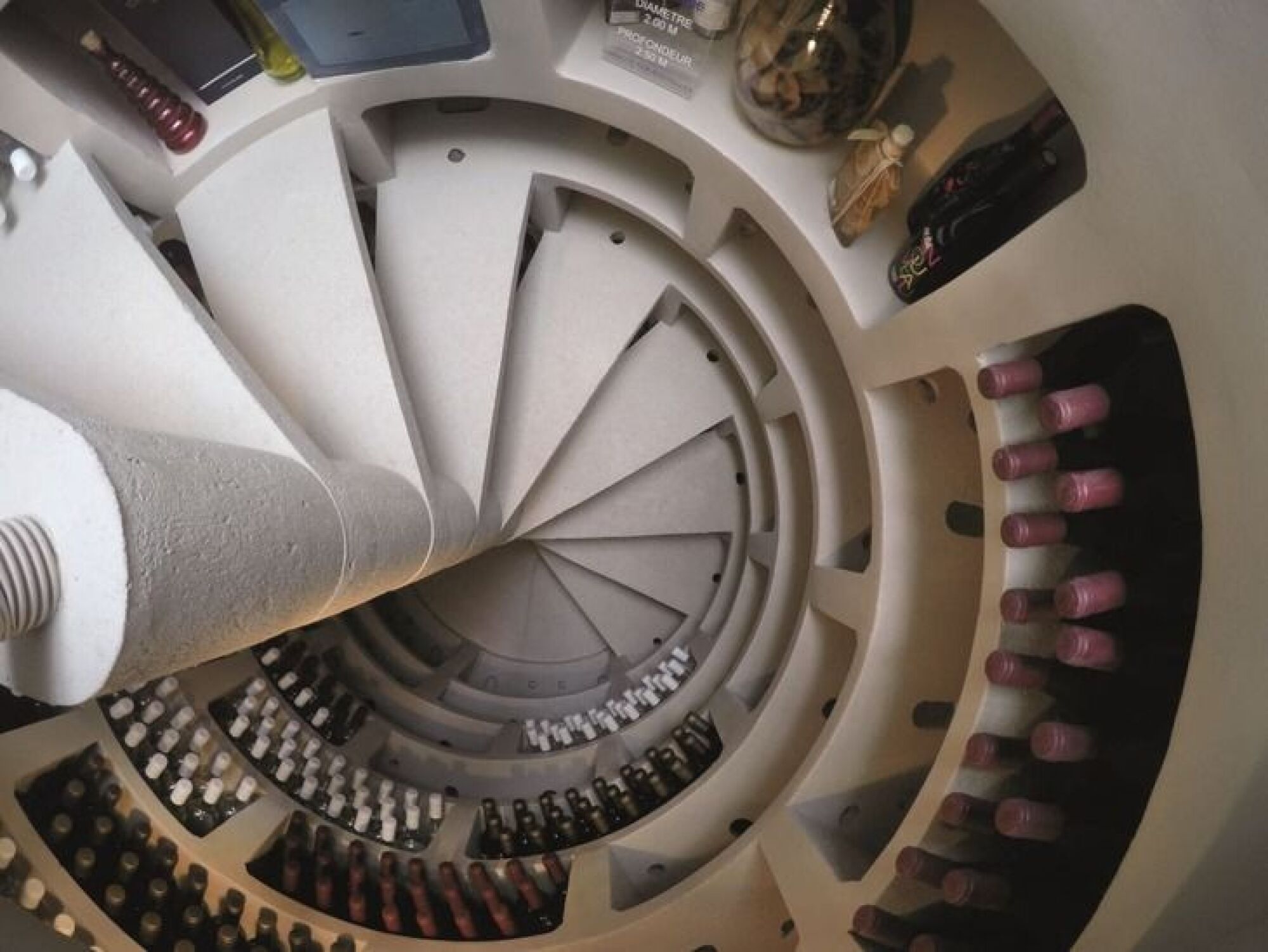 Cave à vin enterrée ronde à partir de 700 bouteilles de vin