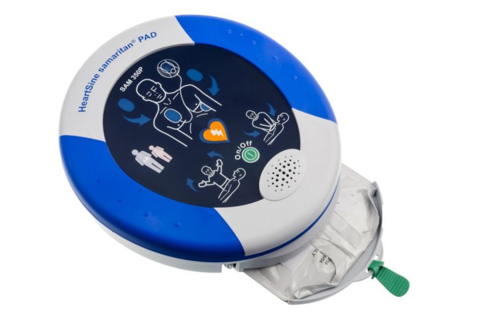 DÉFIBRILLATEUR SEMI-AUTOMATIQUE HEARTSINE 350P