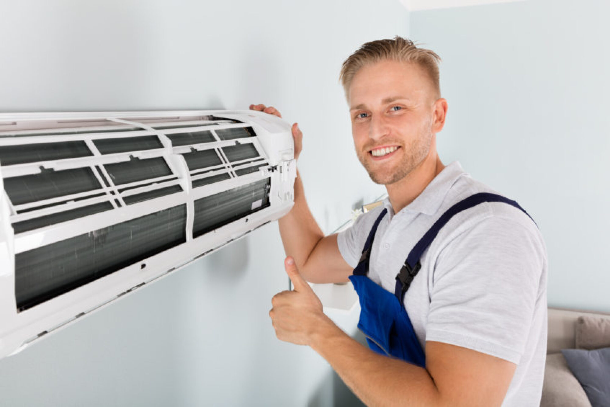 Fourniture et pose de climatiseur gainable et de clim réversible