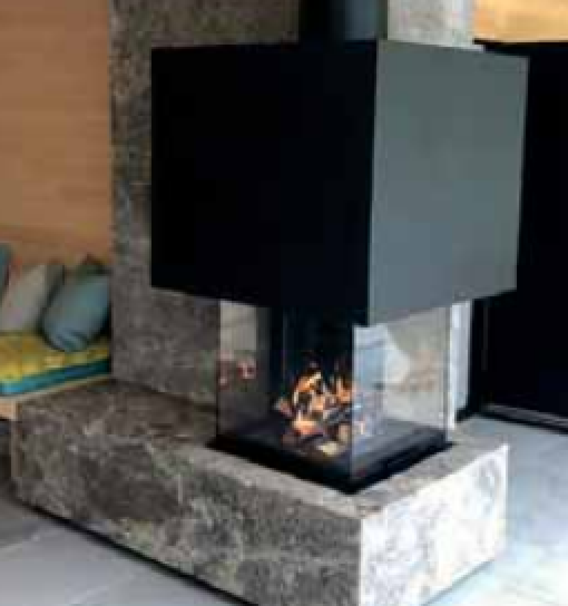 Foyer à bois pour cheminée RUEGG CUBEO