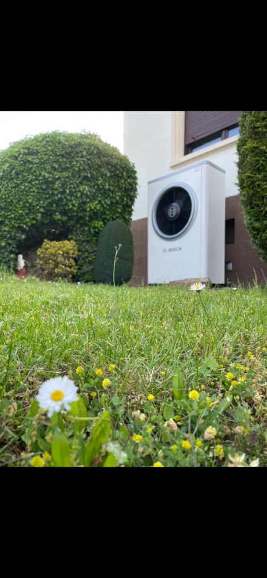 Installation pompe à chaleur AIR/EAU - Bosch Compress 7000AW