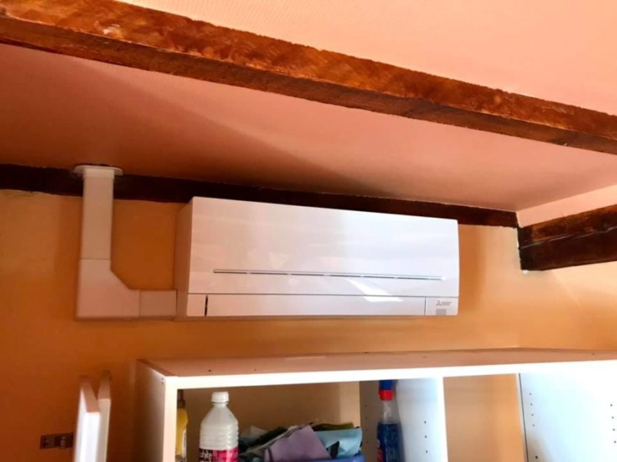 Pose climatisation Mitsubishi