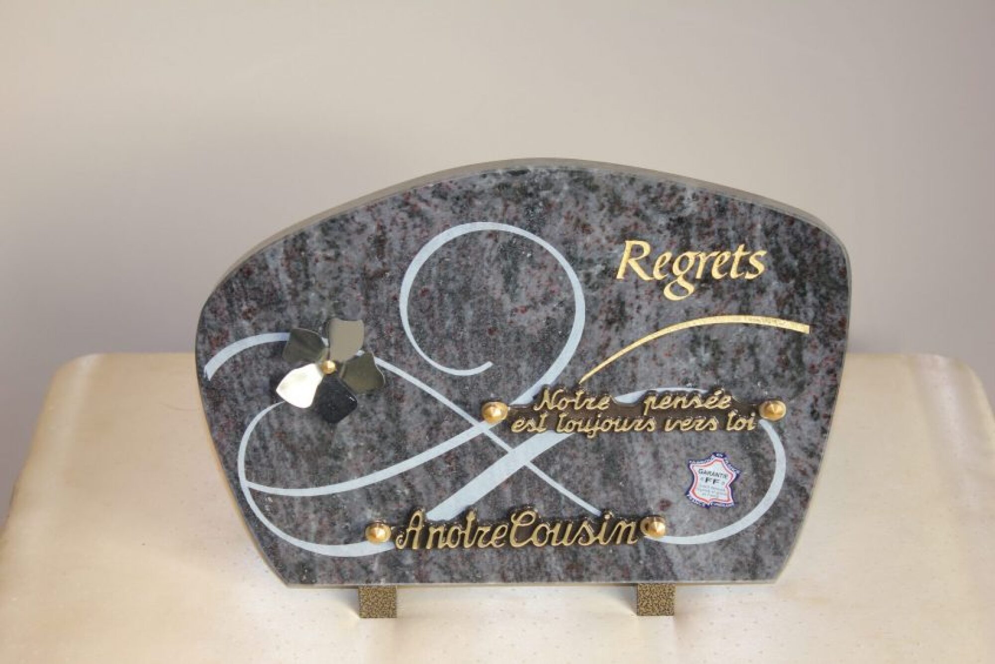 Plaque souvenir
