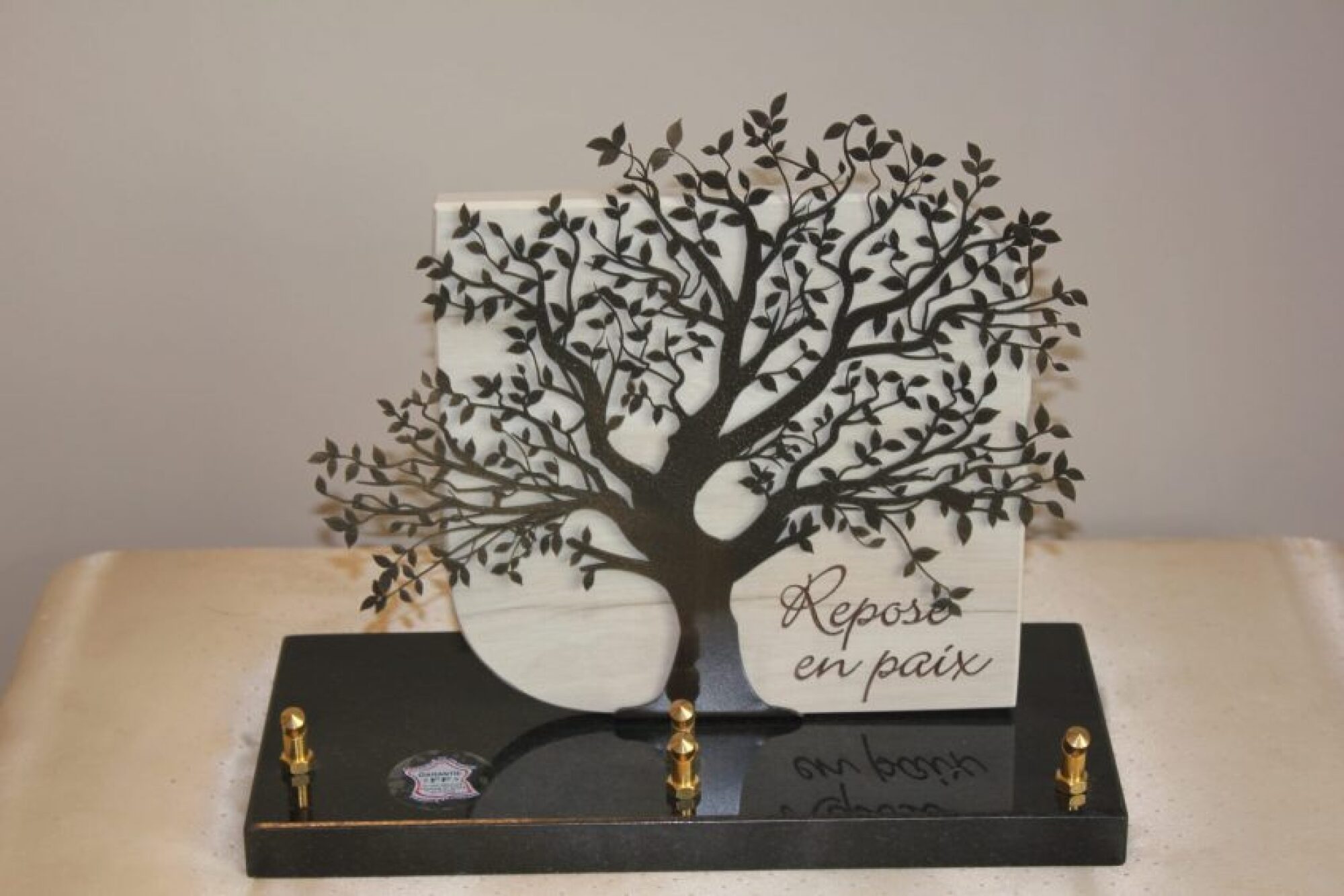 Plaque souvenir
