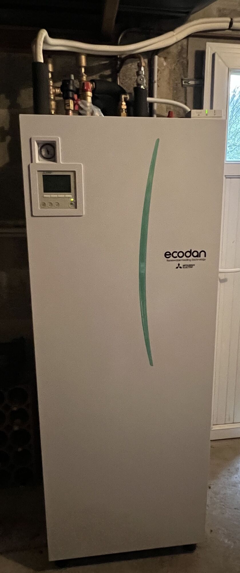 Pompe à chaleur AIR/EAU Mitsubishi 6 kW avec eau chaude
