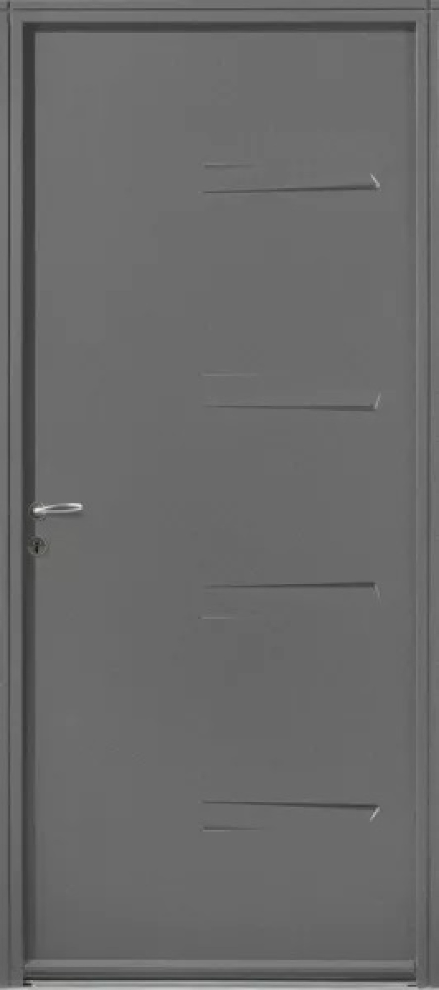 Porte d’entrée Nagano ZILTEN – Largeur 900mm x Hauteur 2150mm – RAL 2900 Texturé