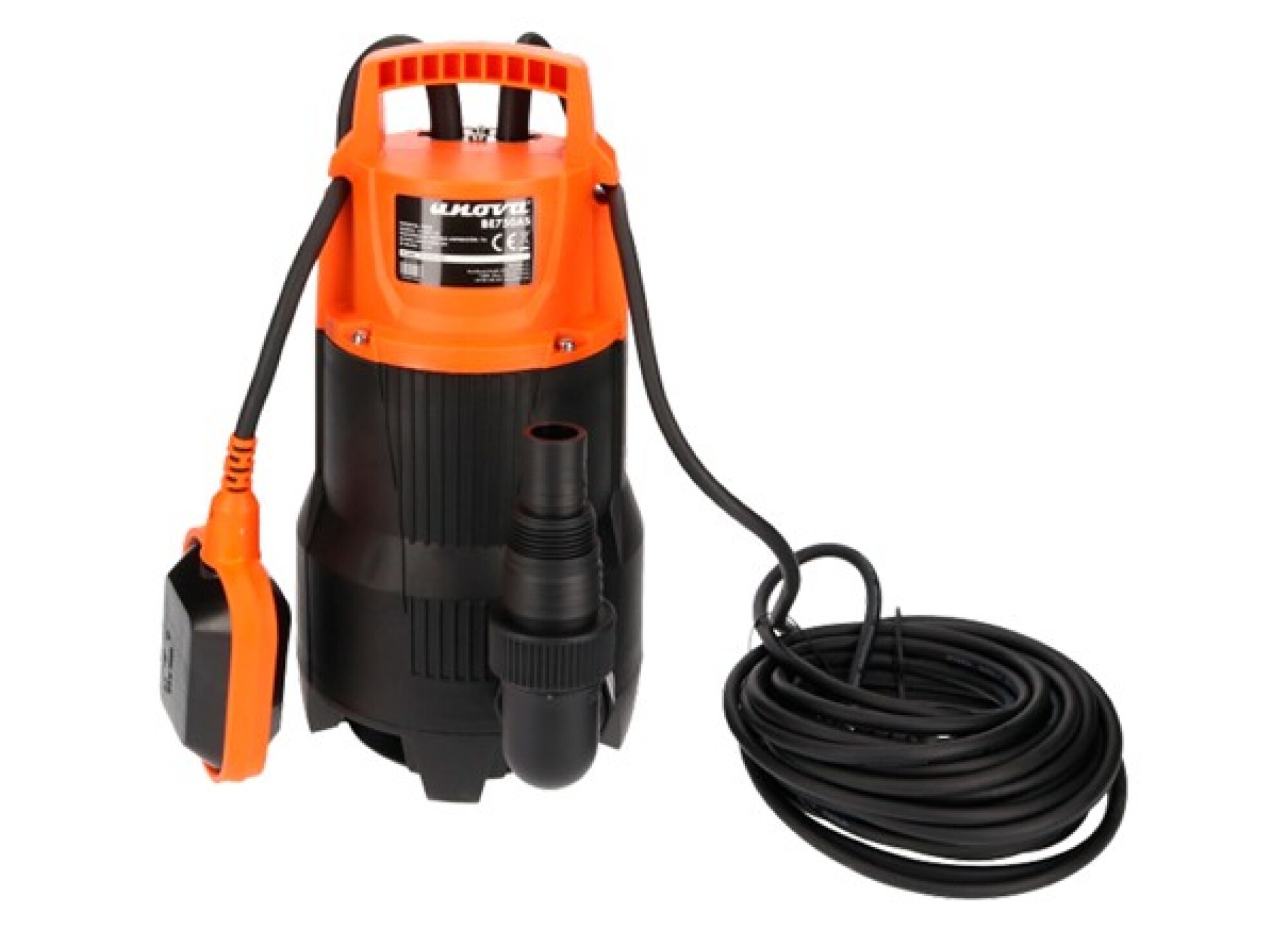 Pompe électrique submersible en fibre 750W - eaux usées